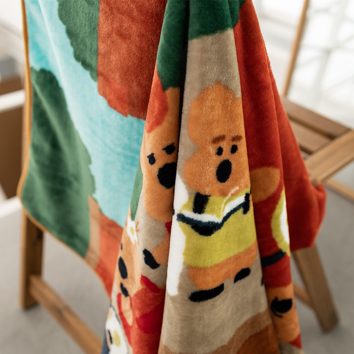 다이노탱(DINOTAENG) Quokka in School Blanket