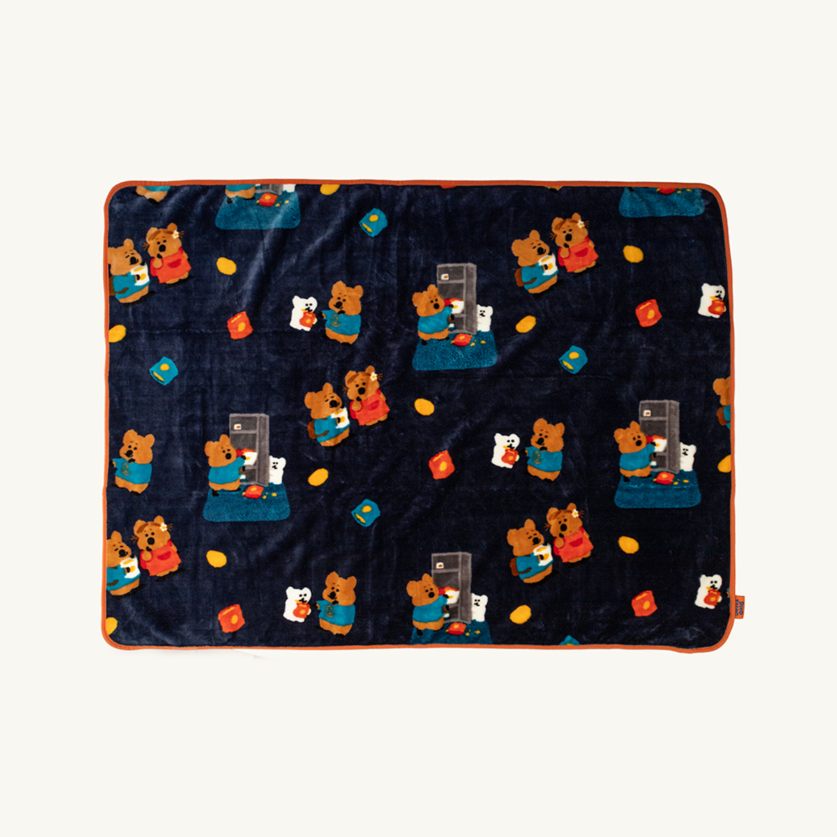다이노탱(DINOTAENG) Quokka in School Blanket