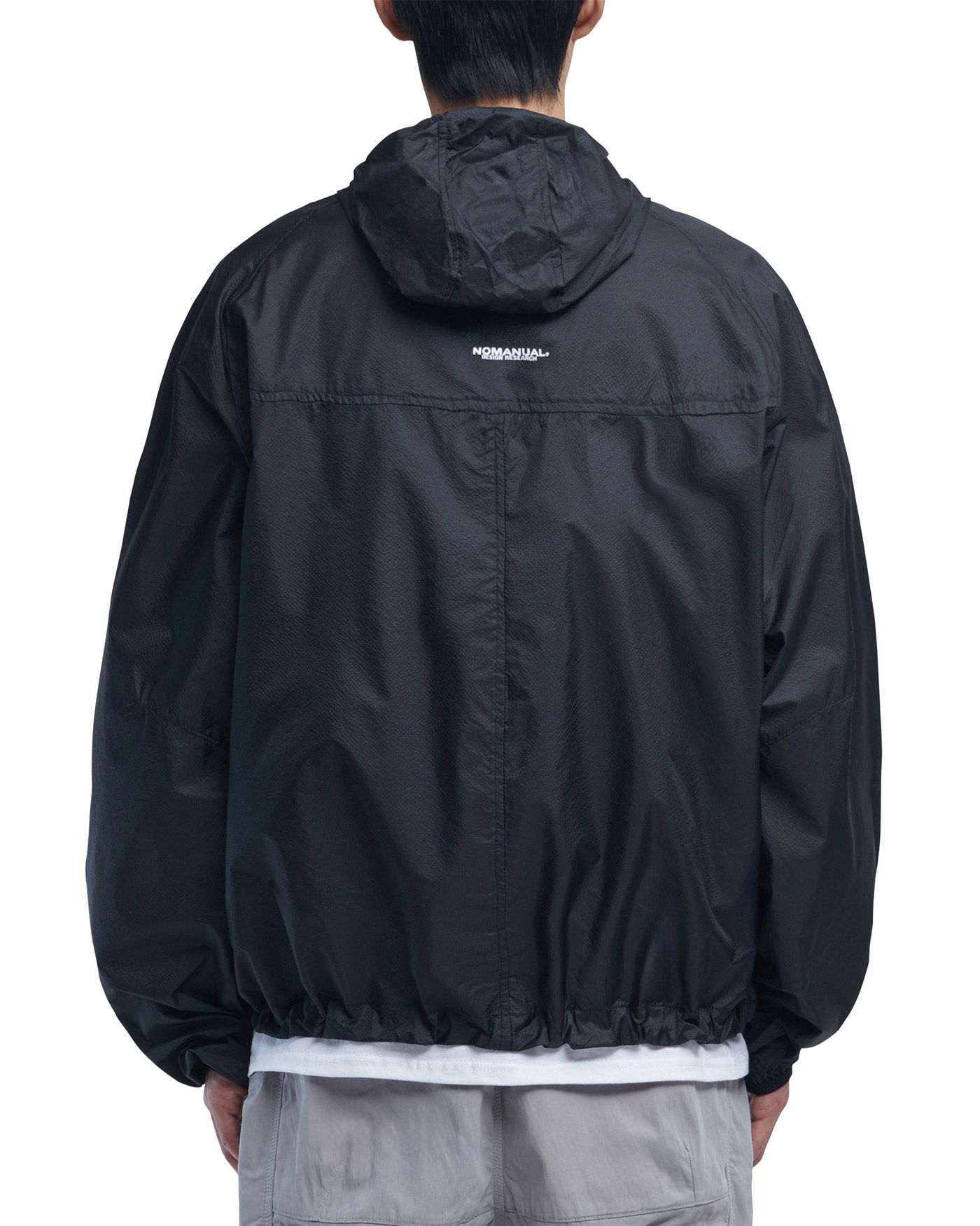 【NOMANUAL】AETHER NYLON JACKET 3色 ★韓国の大人気★ MUSINSA公式 | NOMANUAL AETHER NYLON JACKET - BLACK