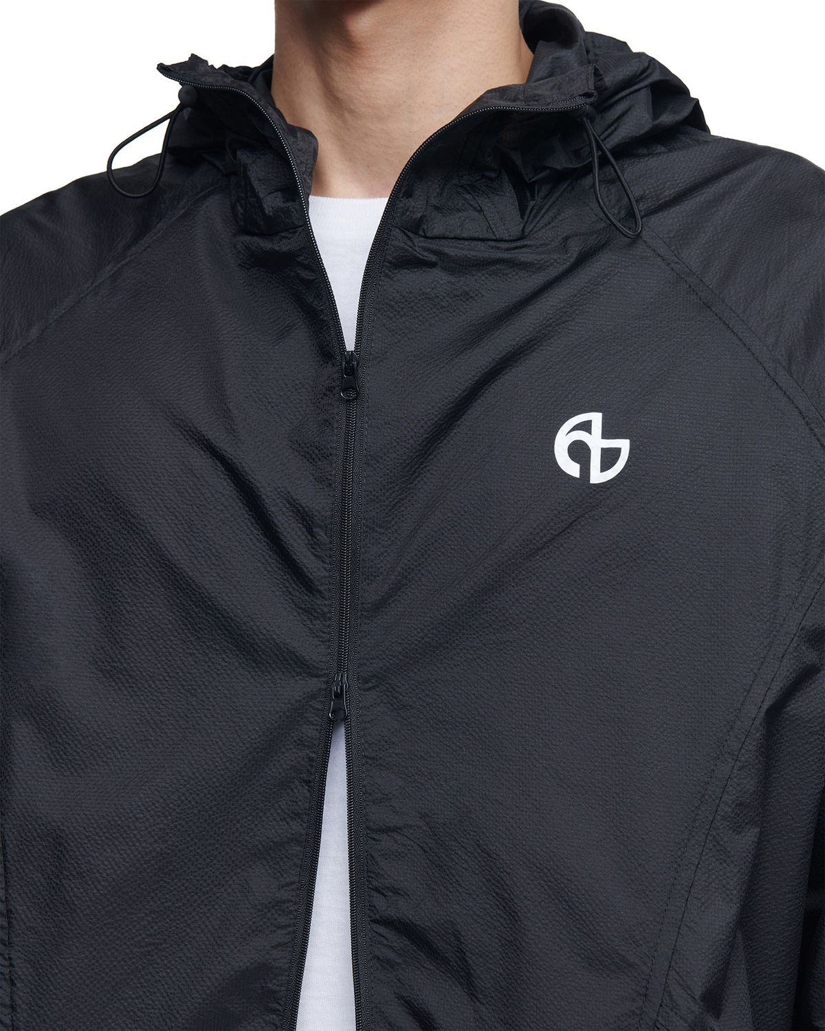 노매뉴얼(NOMANUAL) AETHER NYLON JACKET - BLACK