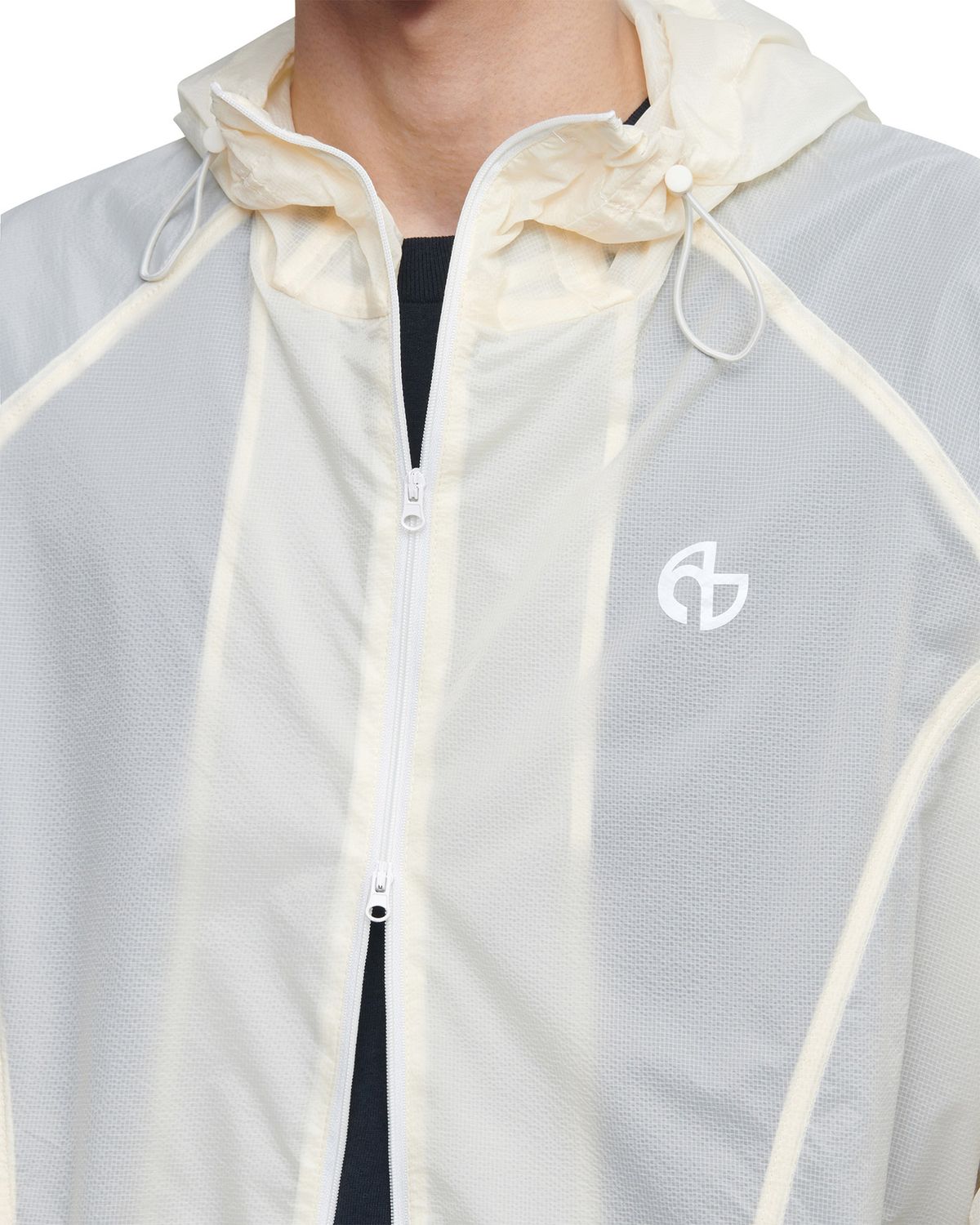 노매뉴얼(NOMANUAL) AETHER NYLON JACKET - SAND YELLOW