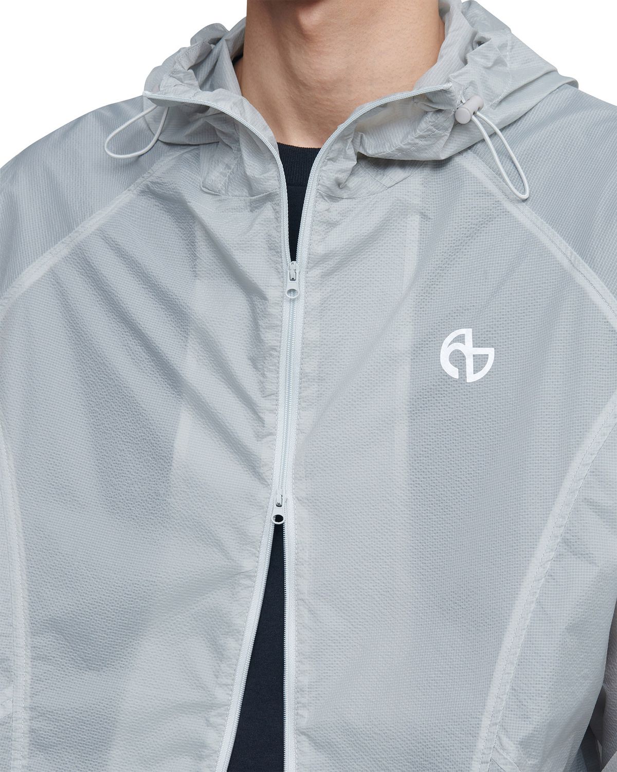 노매뉴얼(NOMANUAL) AETHER NYLON JACKET - GRAY