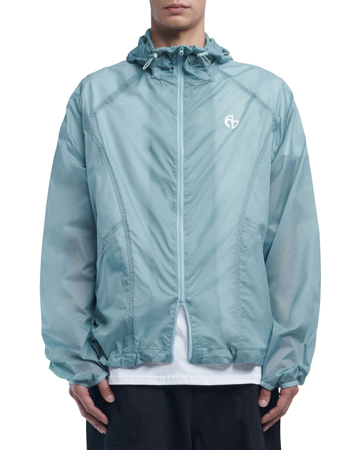 노매뉴얼(NOMANUAL) AETHER NYLON JACKET - MARINA
