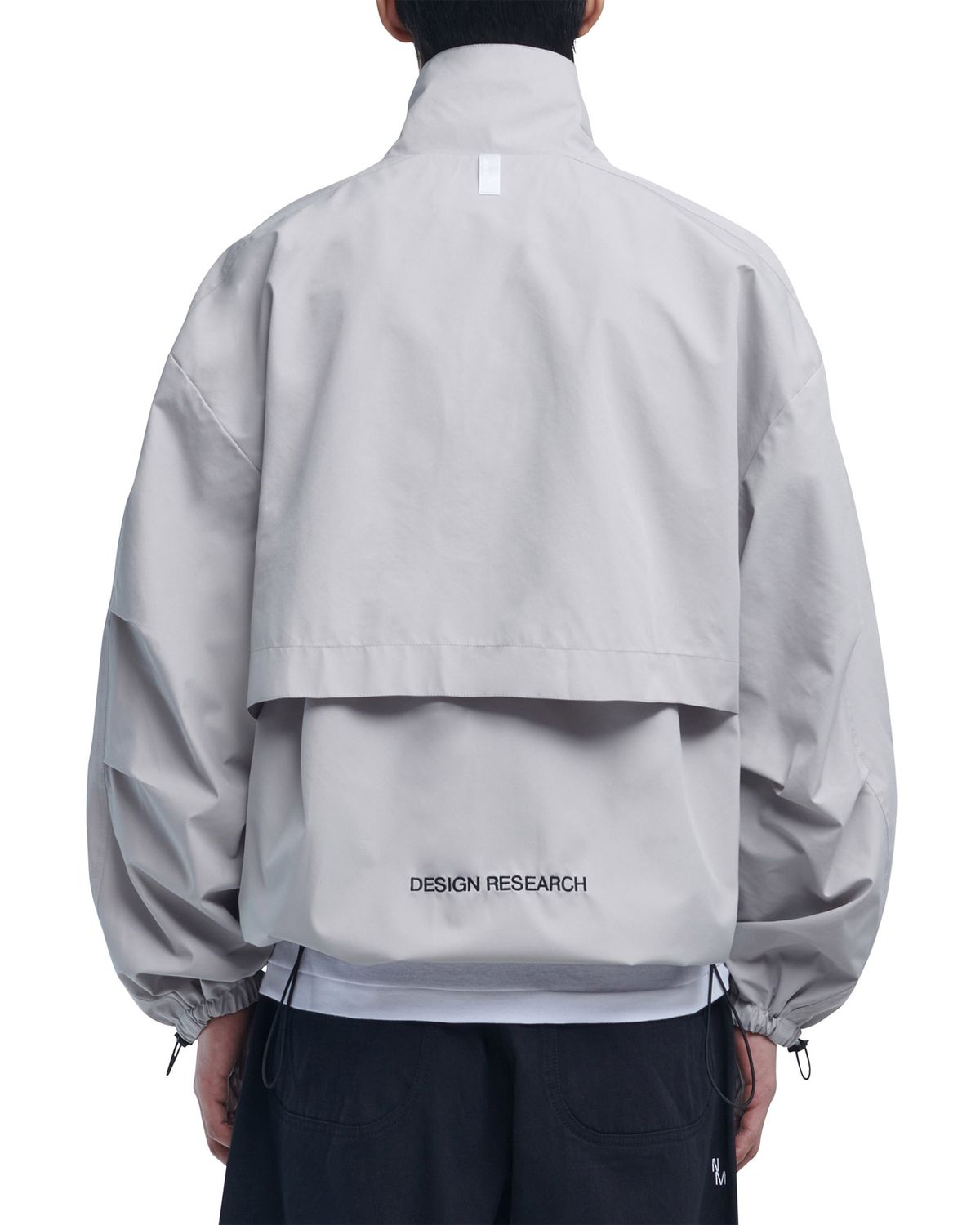 노매뉴얼(NOMANUAL) PENON TRACK TOP - WARM GRAY