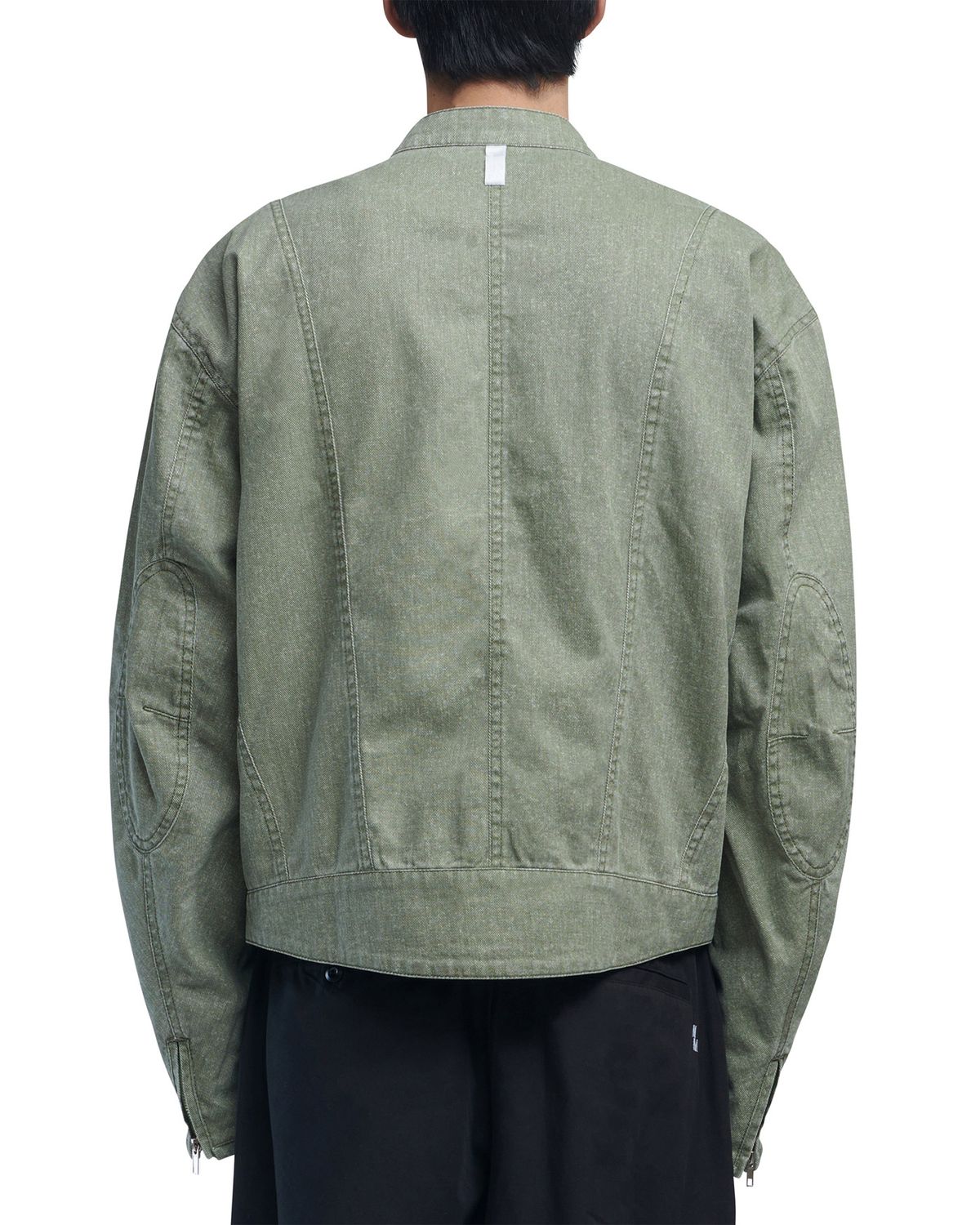 노매뉴얼(NOMANUAL) R.B JACKET - SAGE GRAY