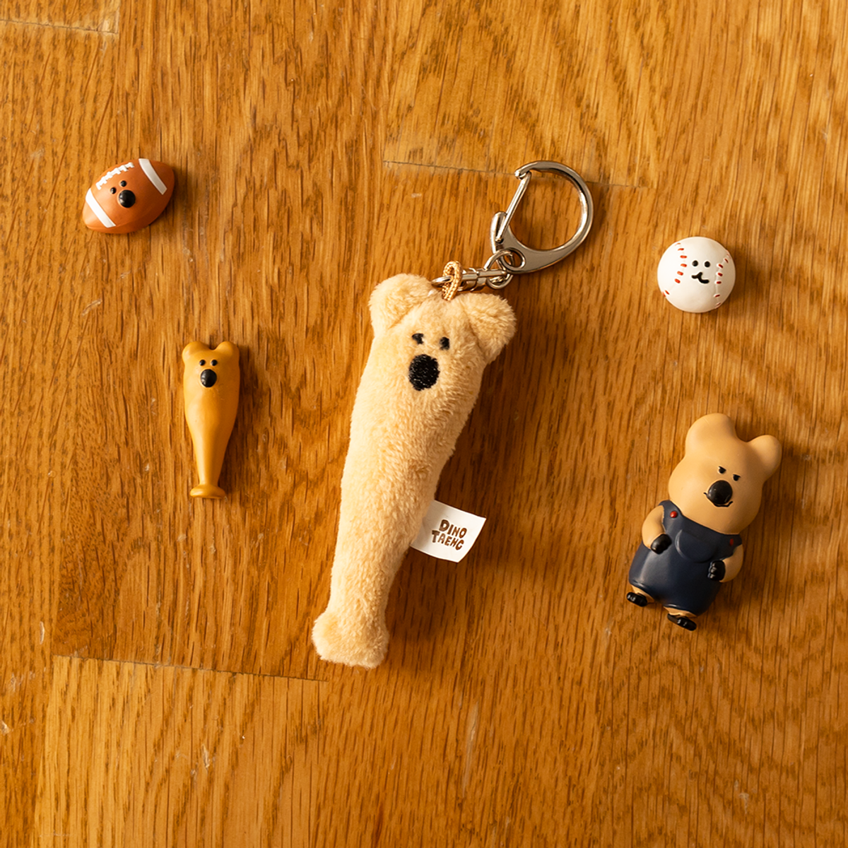 다이노탱(DINOTAENG) Quokka Bat Keyring