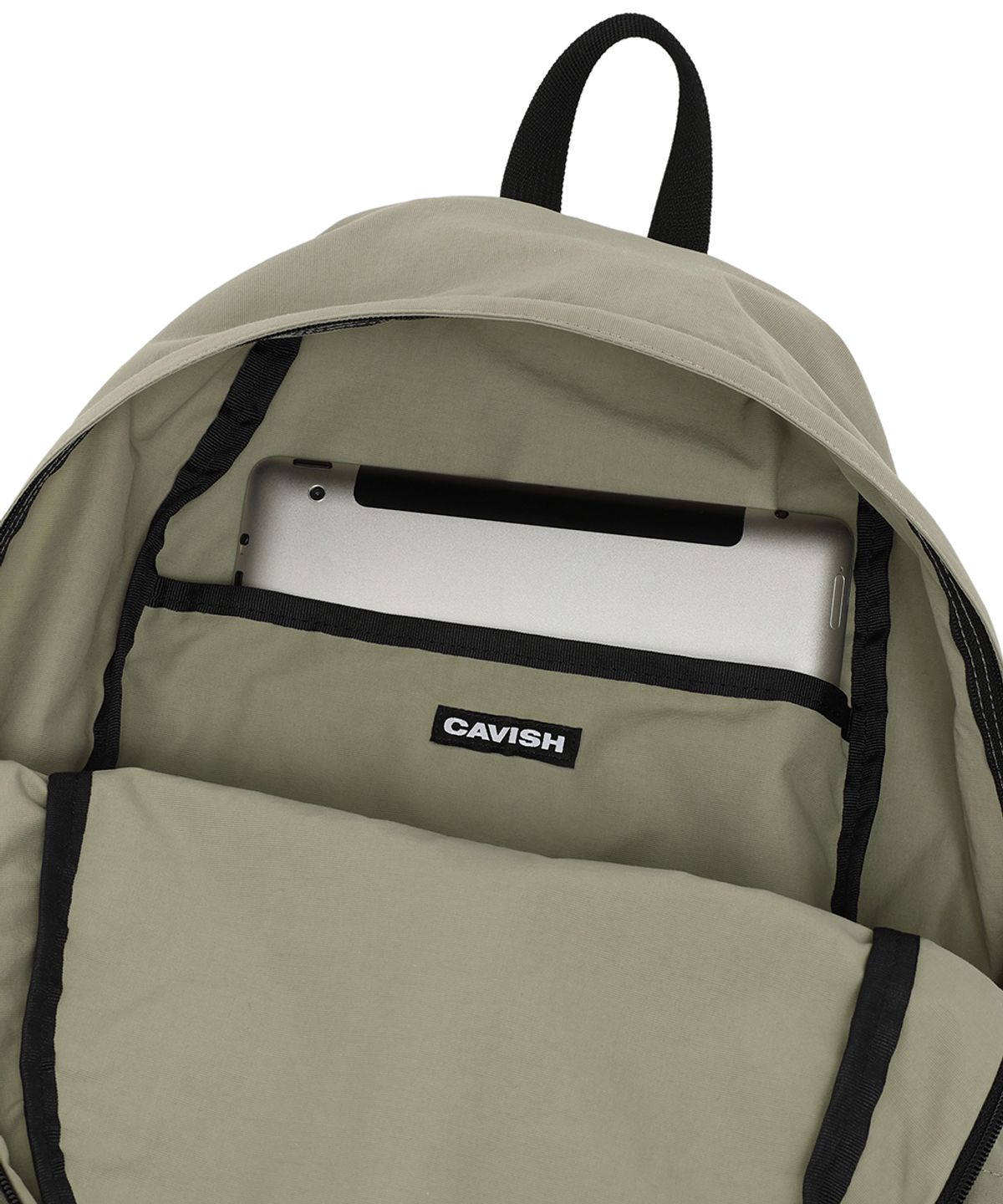 카비시(CAVISH) NYLON LIGHT WEIGHT BACKPACK GREEN(CV2ESUAB40A)