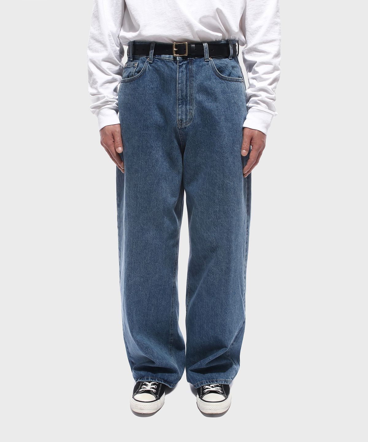 엔와이피(N.Y.P) Wide Jean (indigo)