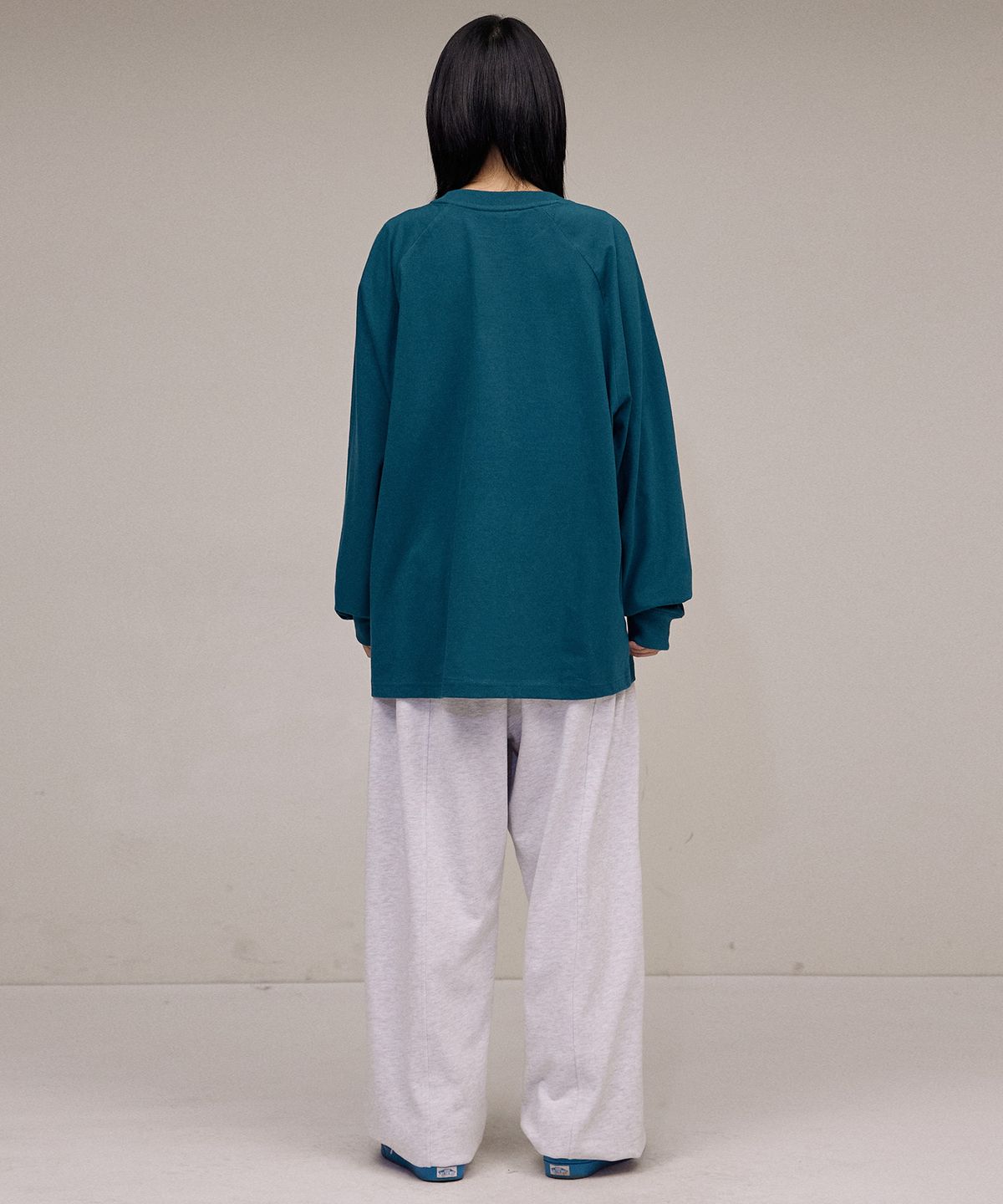 필루미네이트(FILLUMINATE) 스포츠 레이아웃 롱 슬리브-블루