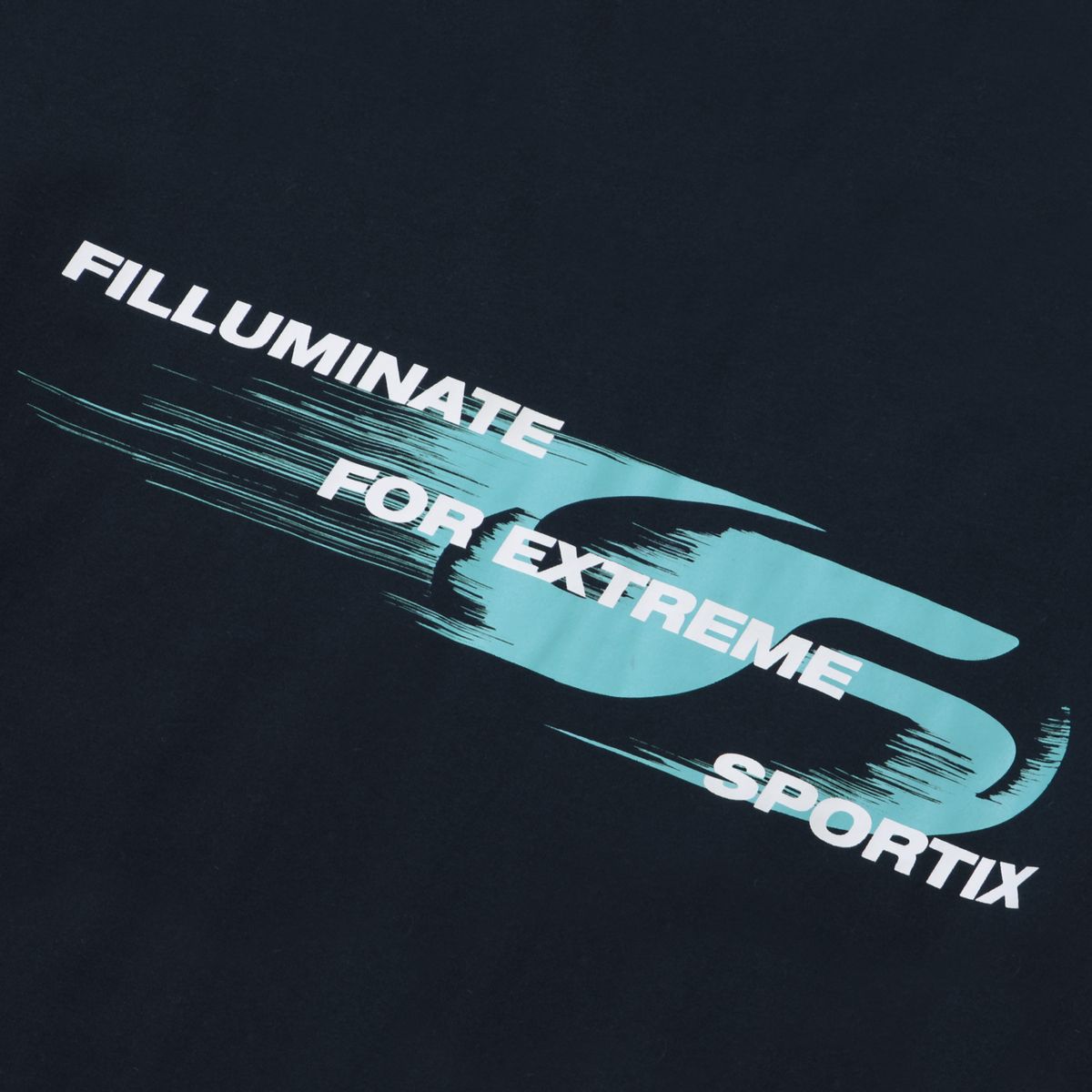 필루미네이트(FILLUMINATE) 모디파이 심볼 로고 롱 슬리브-네이비