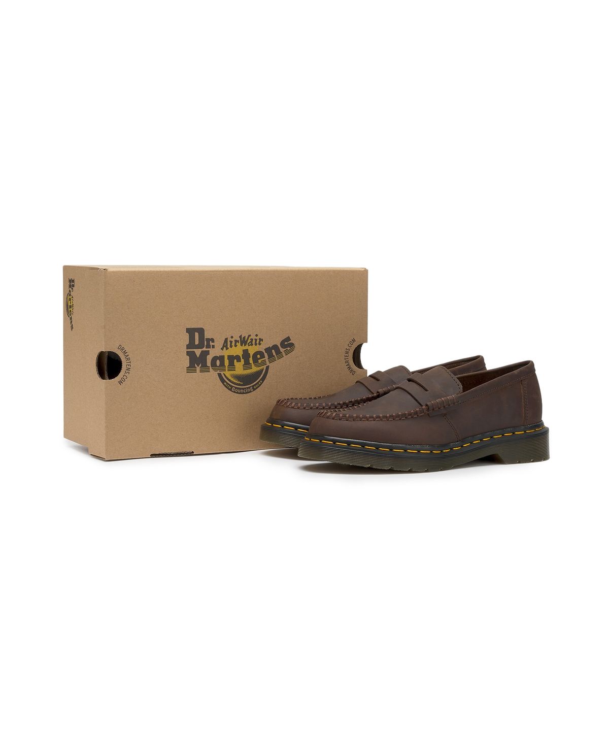 닥터마틴(DR.MARTENS) 펜톤 - 다크 브라운 크레이지 홀스 / 31487201