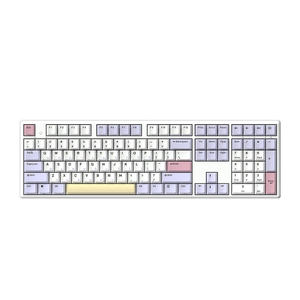 한성컴퓨터(HANSUNG COMPUTER) GK898B PRO 염료승화 EDITION 8K 무접점키보드 (래피드 트리거 / 전용동글이 / 블루투스 5.2)