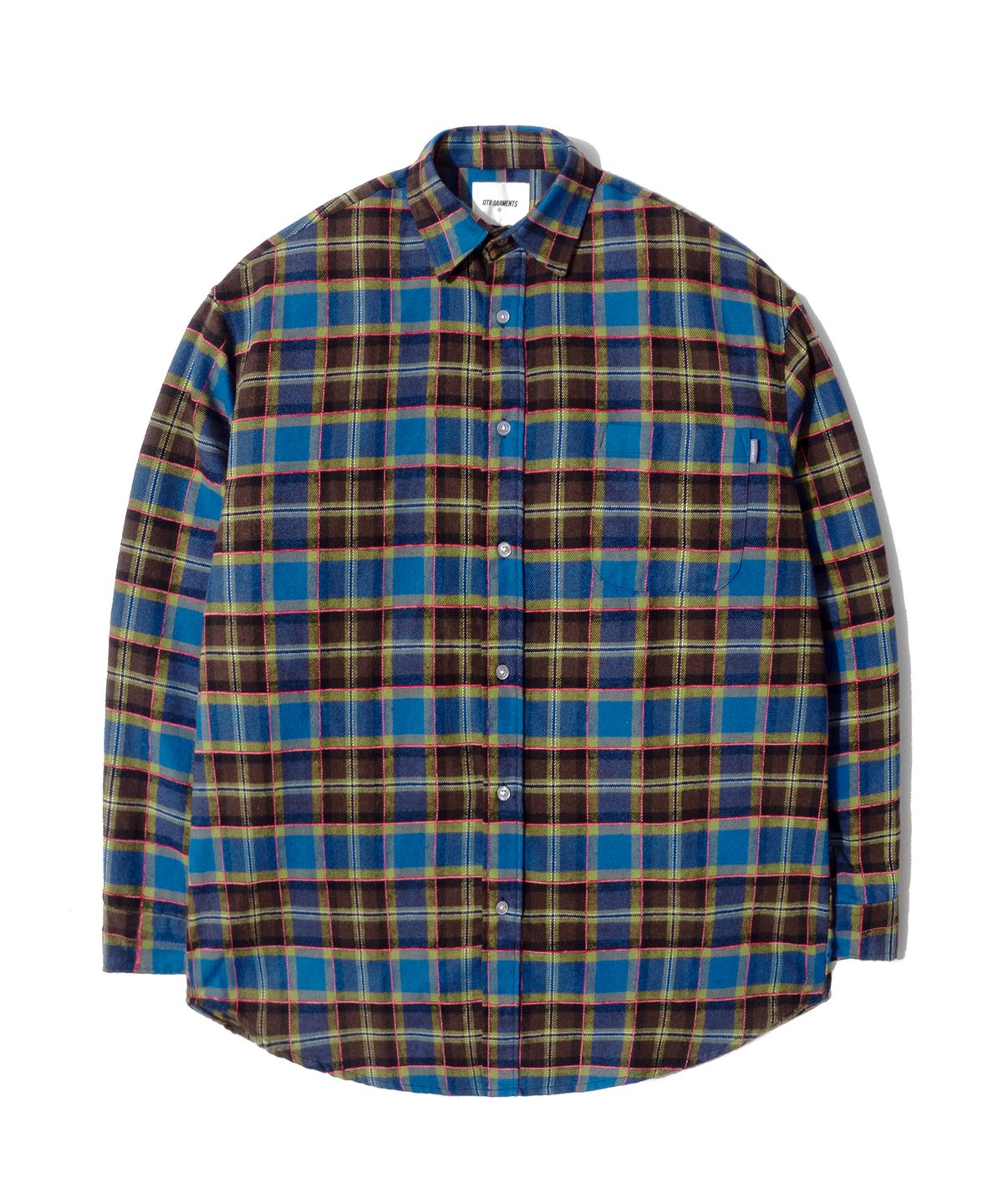 큐티에잇 가먼츠(QT8 GARMENTS) BN Rustic Check Shirt (Brown)