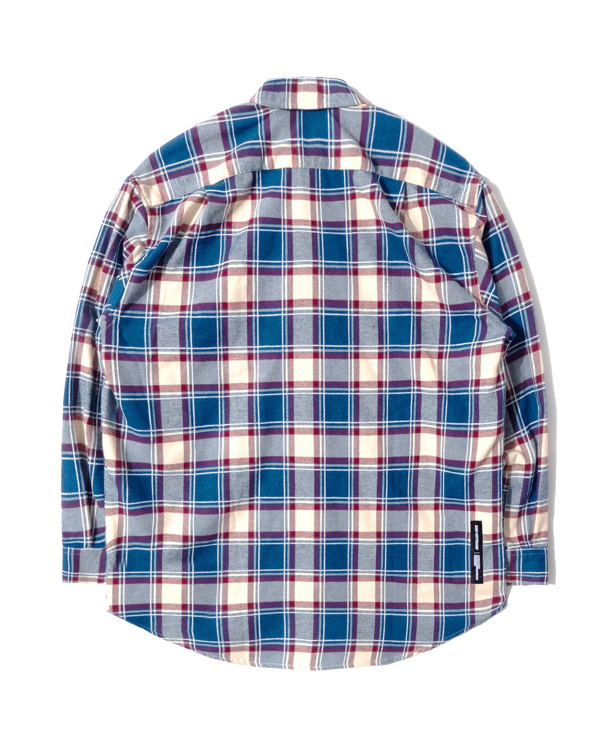 큐티에잇 가먼츠(QT8 GARMENTS) BN Rustic Check Shirt (Blue)