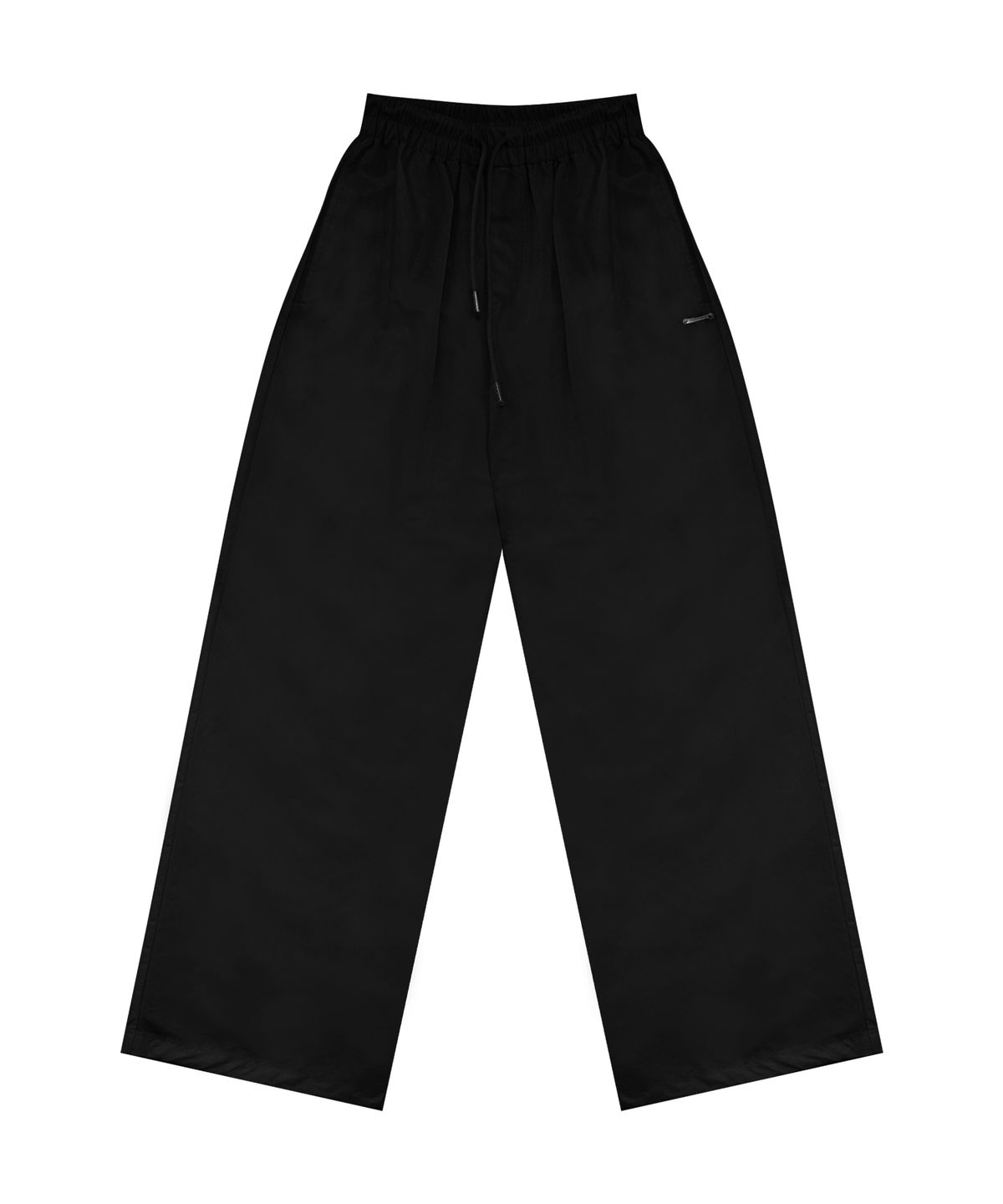 트리밍버드(TREEMINGBIRD) Glow Nylon Jogger Pants [ Black ]