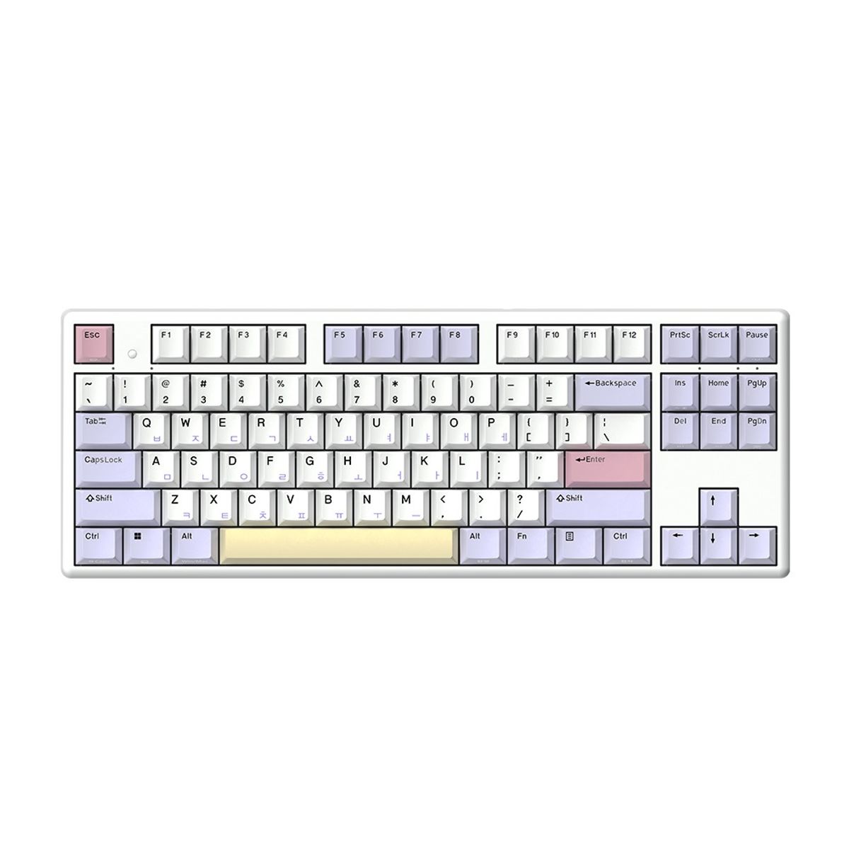 한성컴퓨터(HANSUNG COMPUTER) GK893B PRO 염료승화 EDITION 8K 무접점키보드 (래피드 트리거 / 전용동글이 / 블루투스 5.2)
