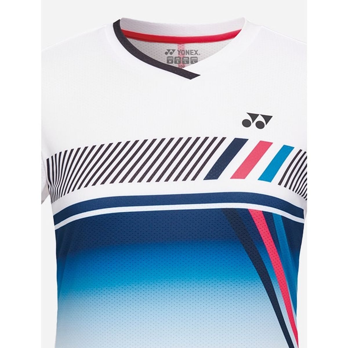 요넥스(YONEX) 241TS008F 화이트 여성용 액티브 컬러 게임웨어