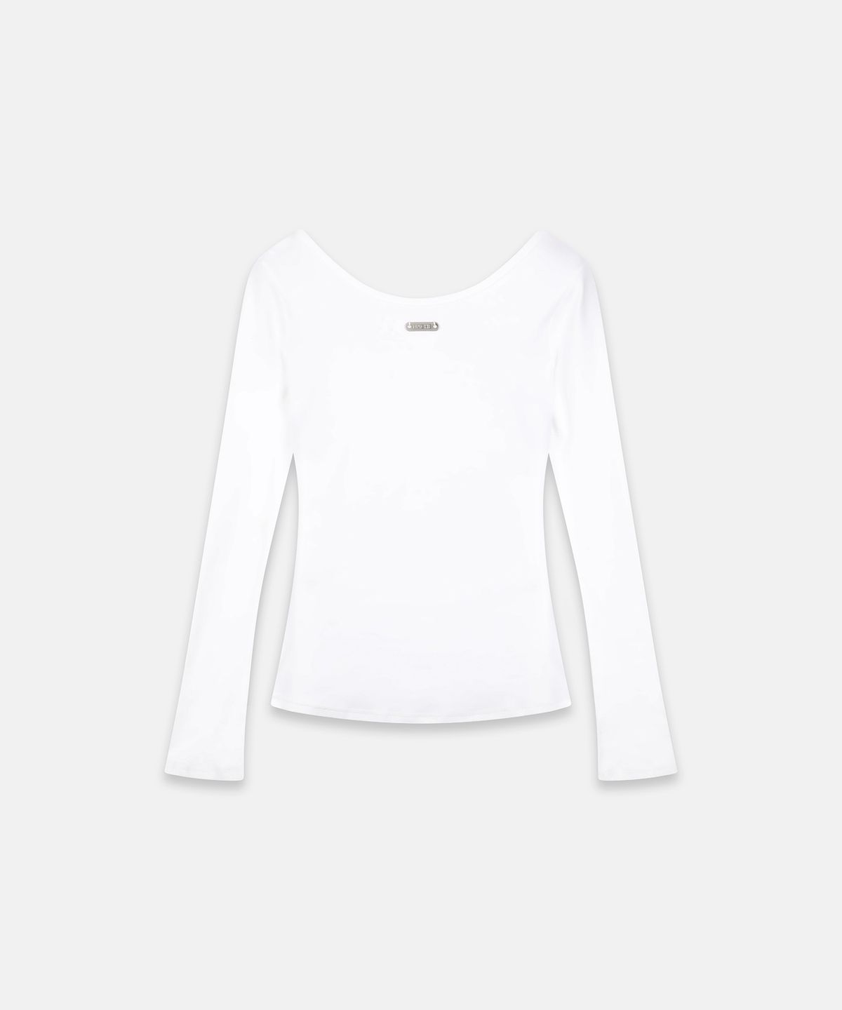 나체(NACHE) FLOW SLIM FIT LONG SLEEVE WHITE