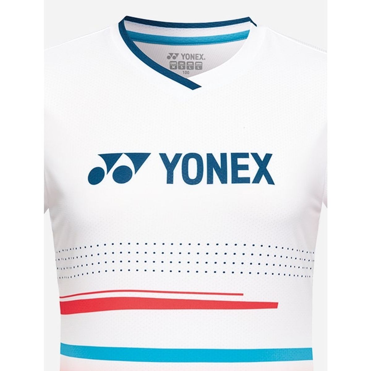 요넥스(YONEX) 241TS014F 화이트 여성용 스포티 무드 게임웨어