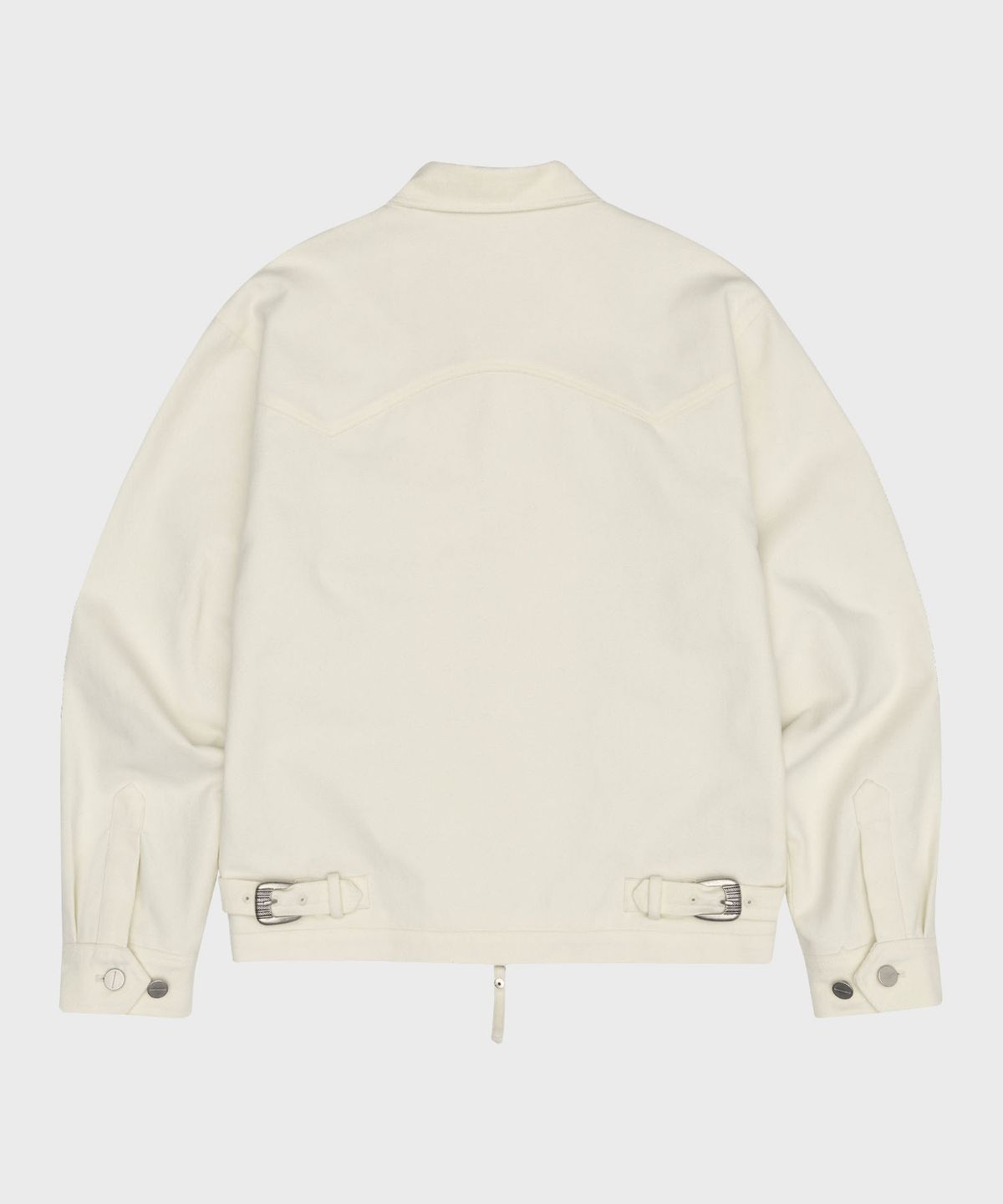 더바이닐하우스(THEVINYLHOUSE) BABBITT BUCKLE WORK JACKET CREAM (VH2ESUJ240A)