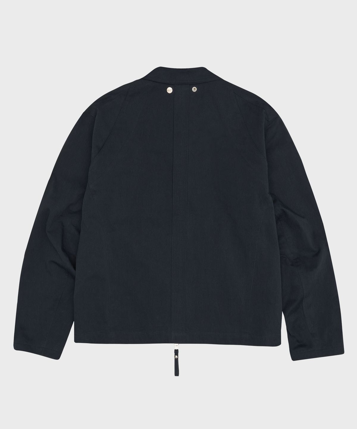 더바이닐하우스(THEVINYLHOUSE) 2WAY ZIP SINGLE JACKET NAVY (VH2ESUJ242A)