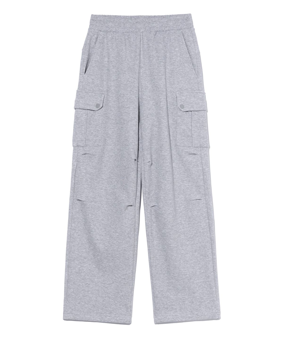 레이피커스(RAYFIKERS) 와이드 파라슈트 스웨트 팬츠 MELANGE GREY (MO6PU192-097)