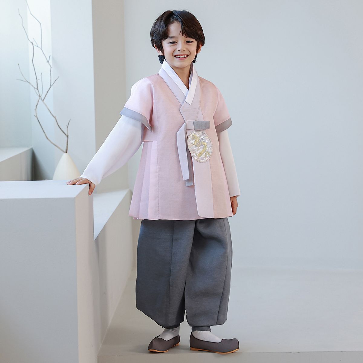 하랑한복(HARANG HANBOK) 홍익랑 남아한복 세트