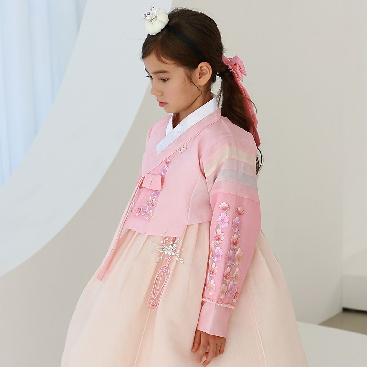 하랑한복(HARANG HANBOK) 규수랑 여아한복 세트