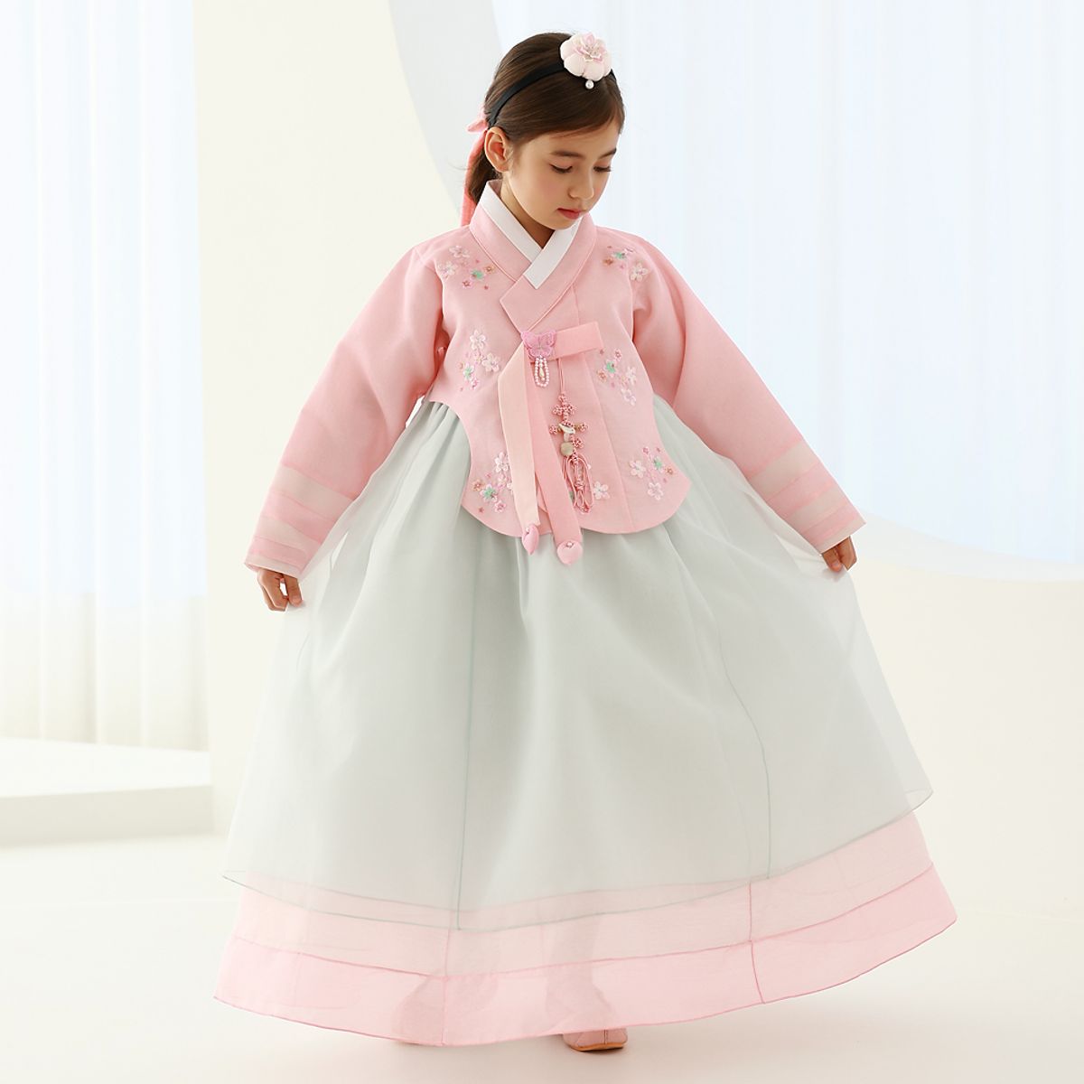 하랑한복(HARANG HANBOK) 선녀랑 여아한복 세트