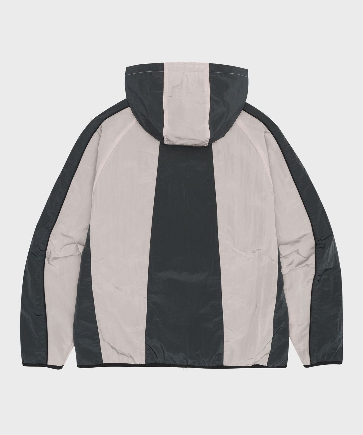 더바이닐하우스(THEVINYLHOUSE) TWO COLOR NYLON JACKET CHARCOAL (VH2ESUJ241A)