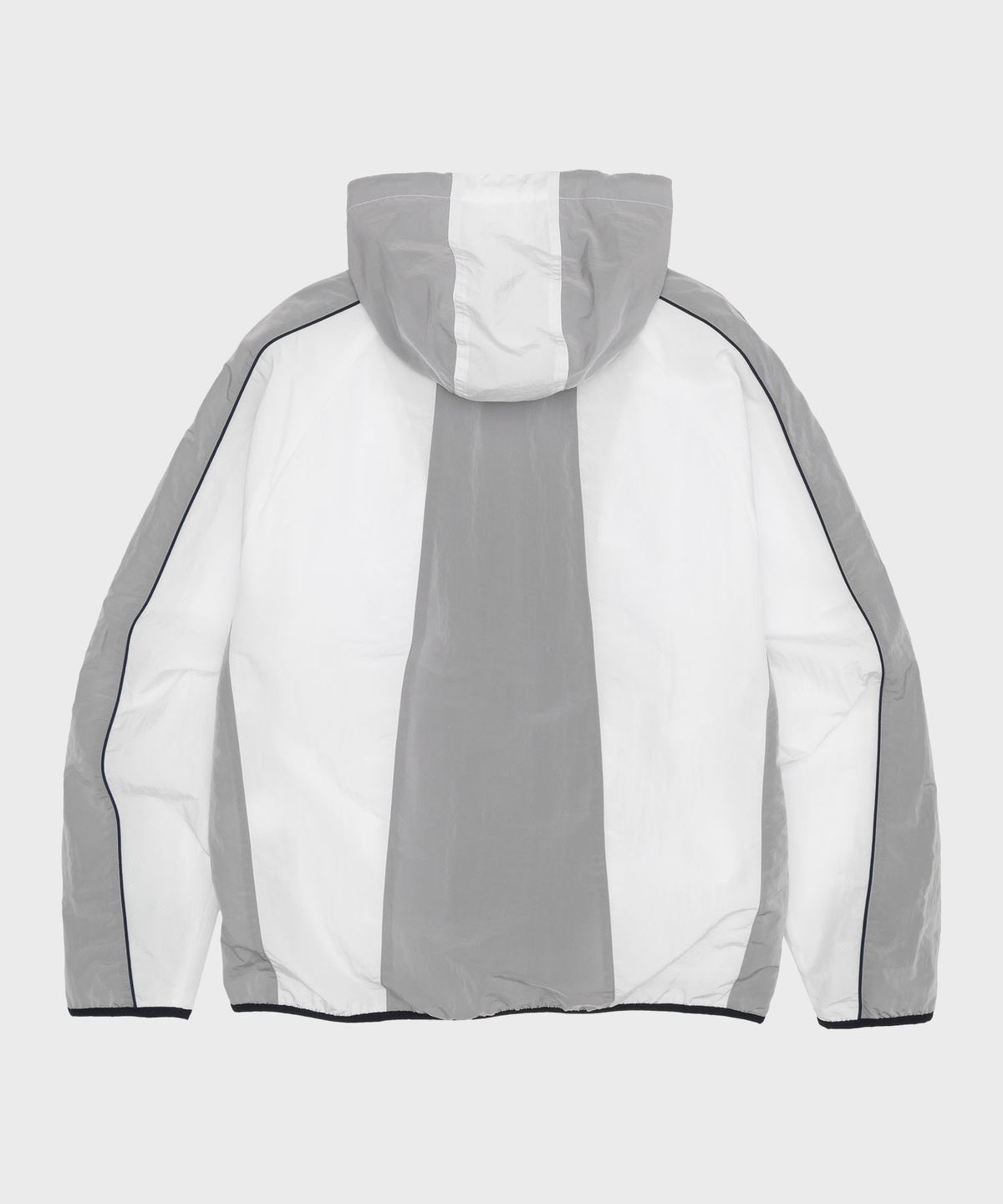 더바이닐하우스(THEVINYLHOUSE) TWO COLOR NYLON JACKET GREY (VH2ESUJ241A)