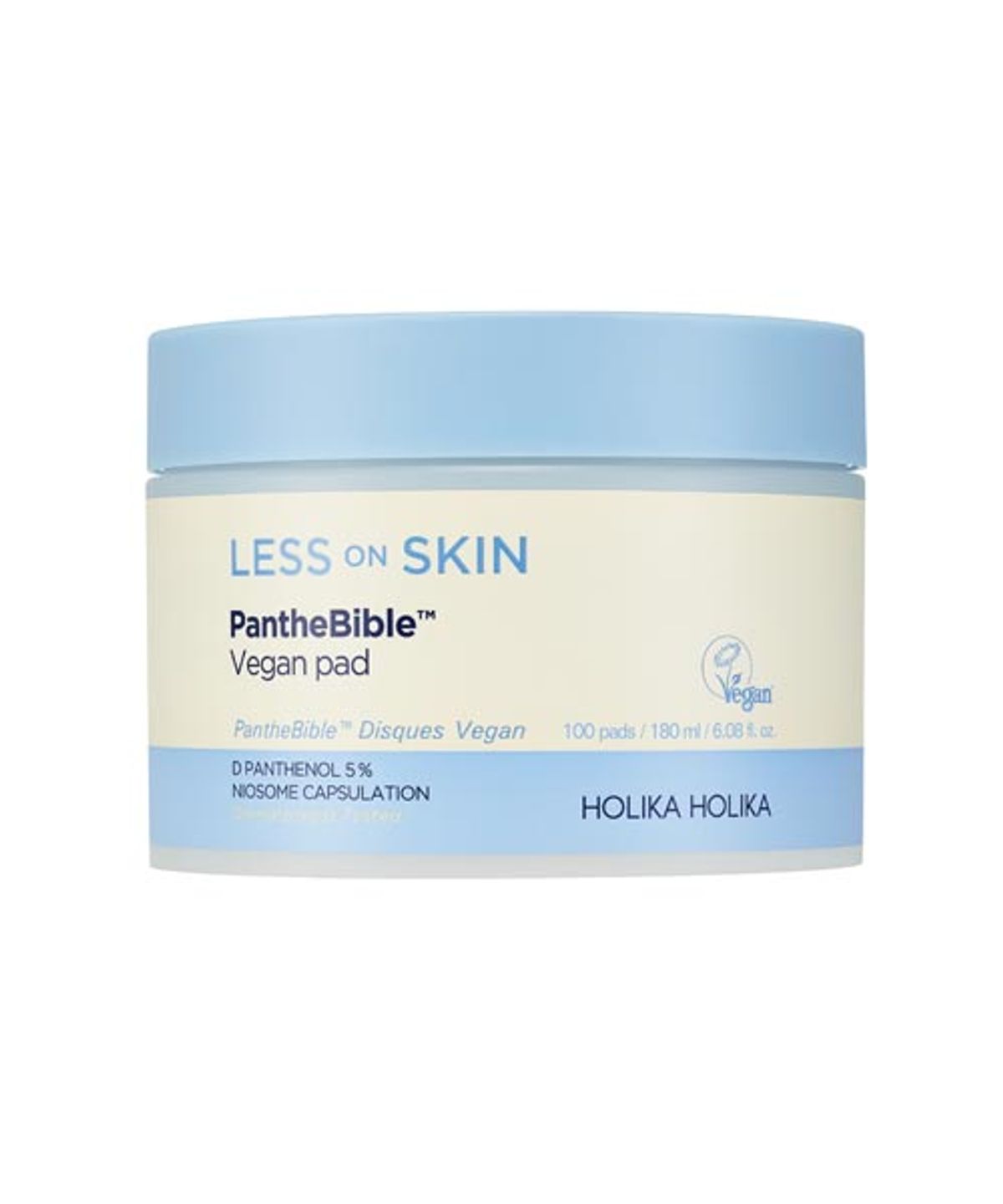 홀리카홀리카(HOLIKAHOLIKA) 레스온스킨 판테바이블 B5 비건 패드 본품(100매)