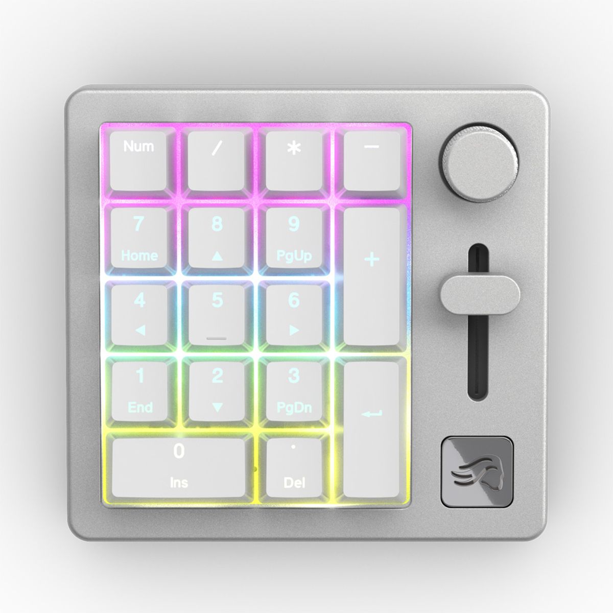글로리어스(GLORIOUS) GMMK NUMPAD 화이트 유무선 넘버패드