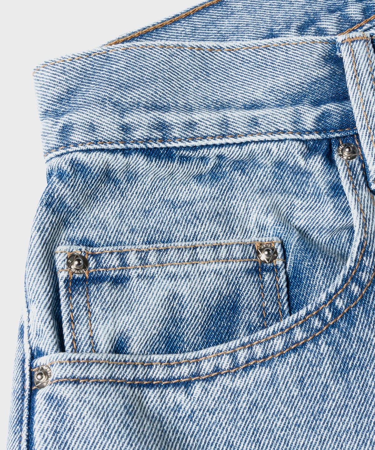에리즈 얼라이즈(ARIES) (U) 애시드 워시 배튼 진 블루 ACID WASH BATTEN JEAN BLUE