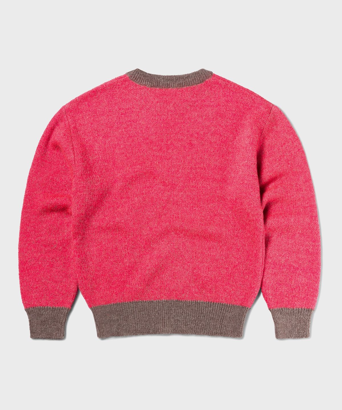 에리즈 얼라이즈(ARIES) (U) 브러시 모헤어 크루넥 니트 핑크 BRUSHED MOHAIR CREW NECK KNIT PINK