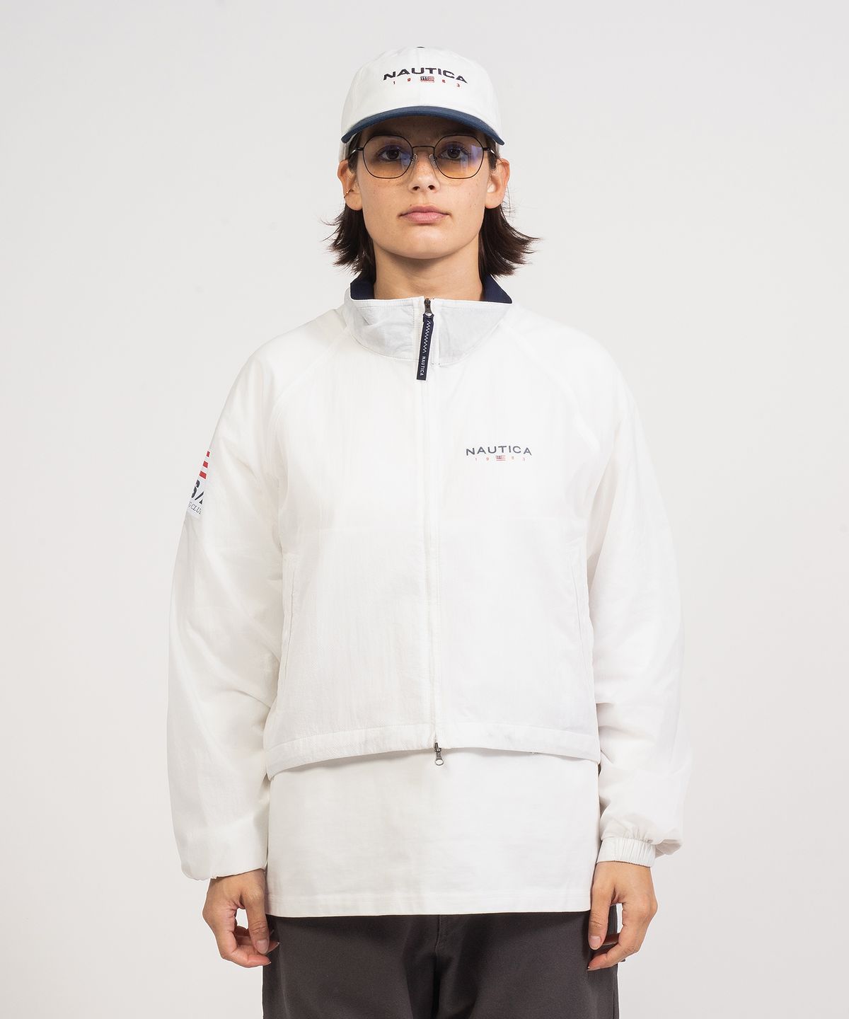 노티카(NAUTICA) 크롭 에어 요트 파카