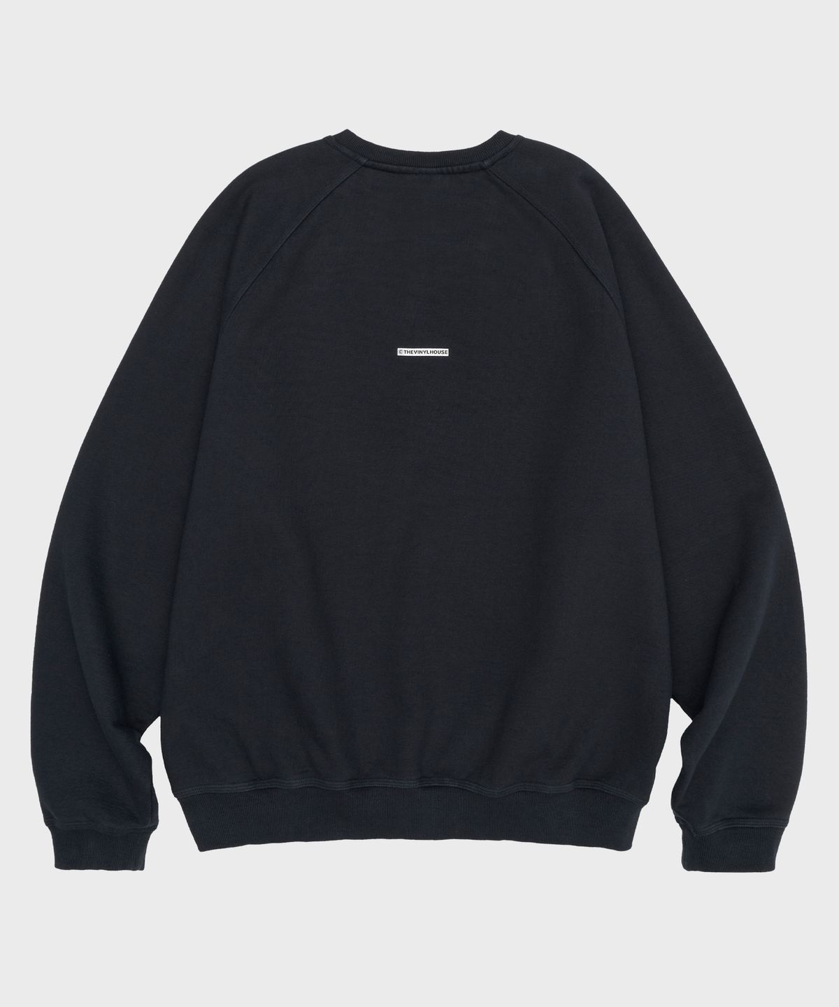 더바이닐하우스(THEVINYLHOUSE) QUESTION MARK SWEATSHIRT BLACK (VH2ESUM440A)