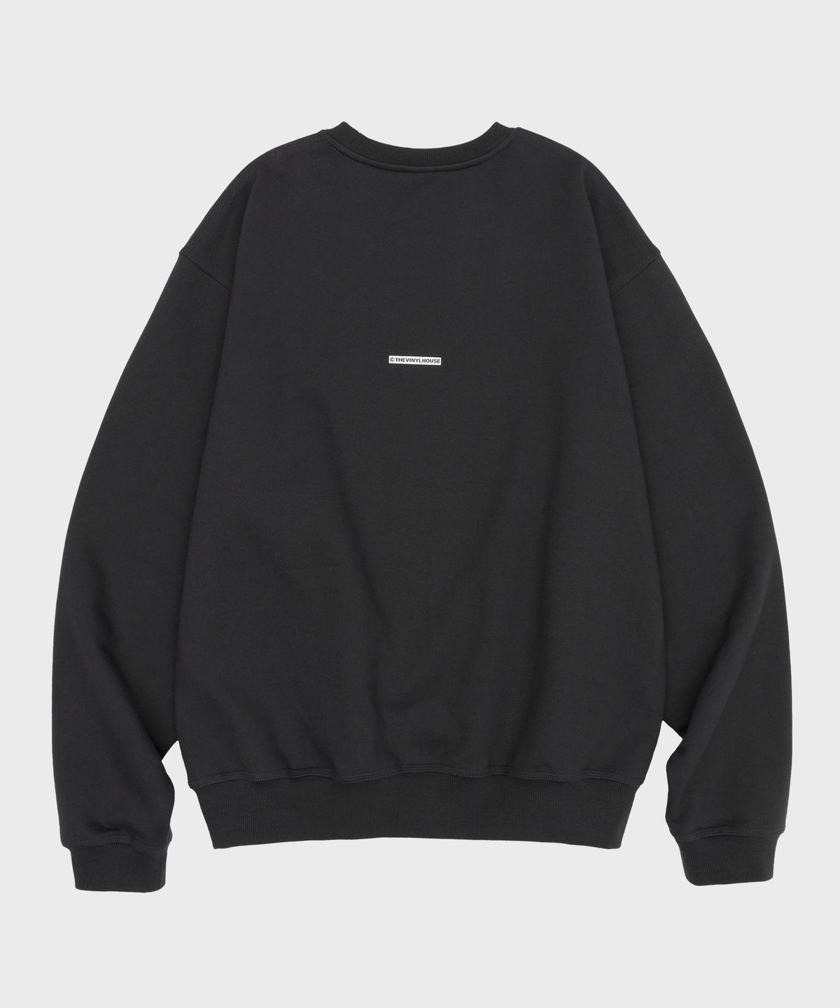 더바이닐하우스(THEVINYLHOUSE) QUESTION MARK SWEATSHIRT CHARCOAL (VH2ESUM440A)
