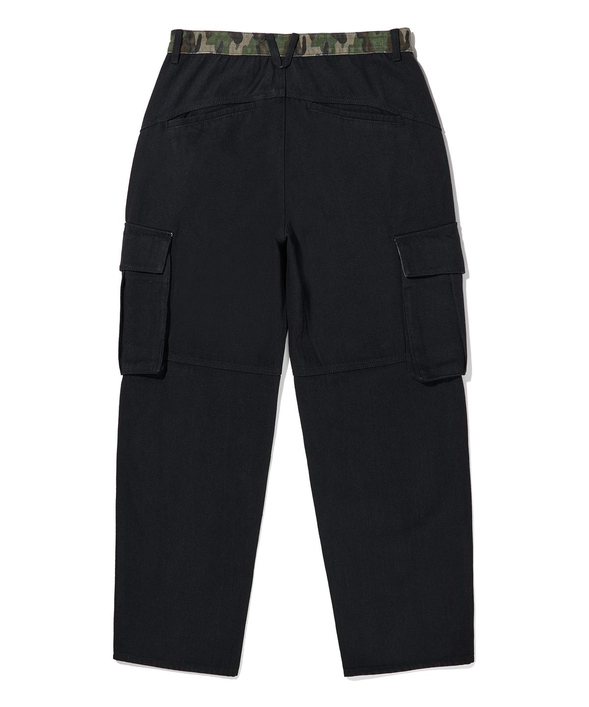 브라운브레스(BROWNBREATH) TAG BLOCK PANTS - BLACK