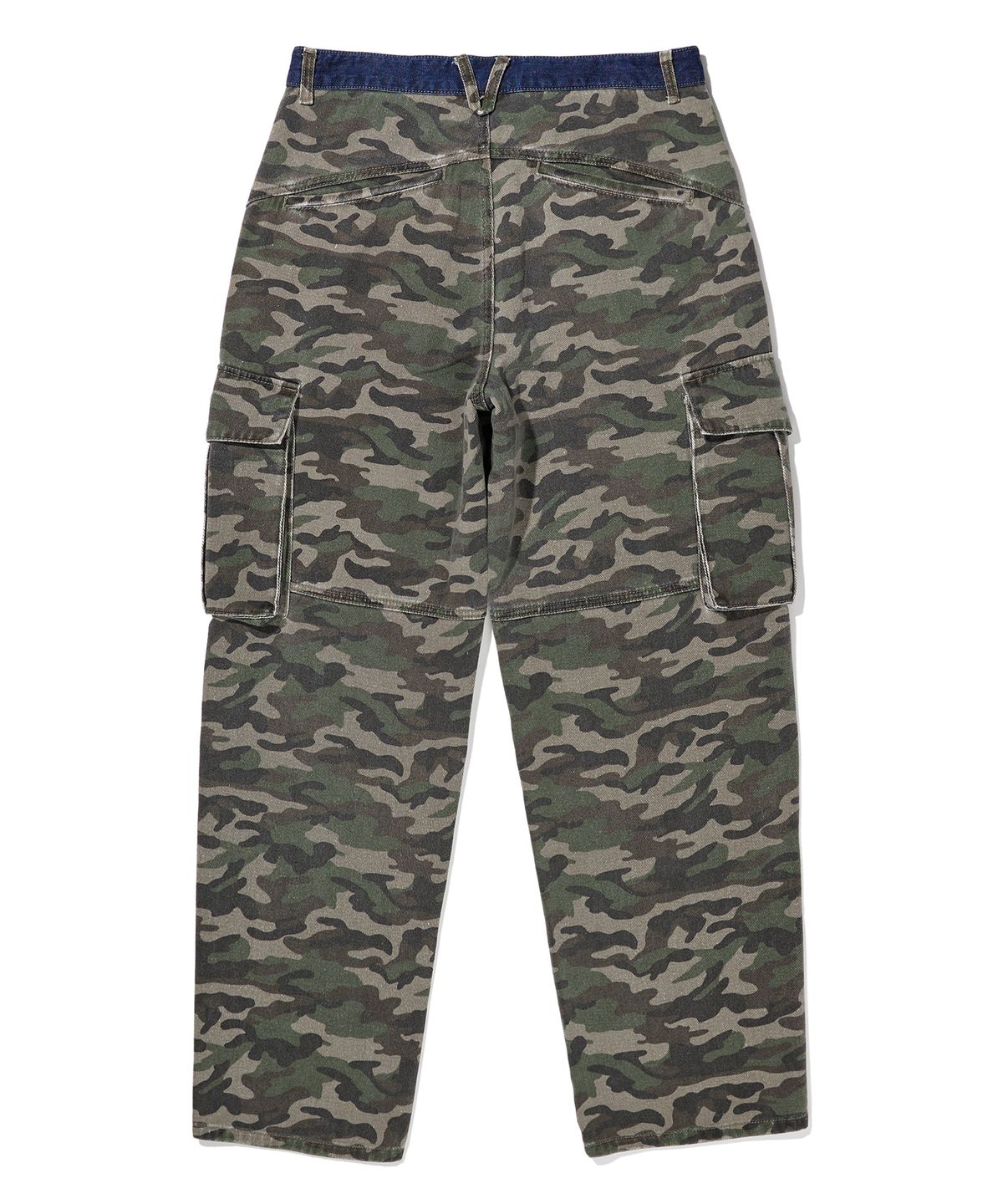 브라운브레스(BROWNBREATH) TAG BLOCK PANTS - KHAKI