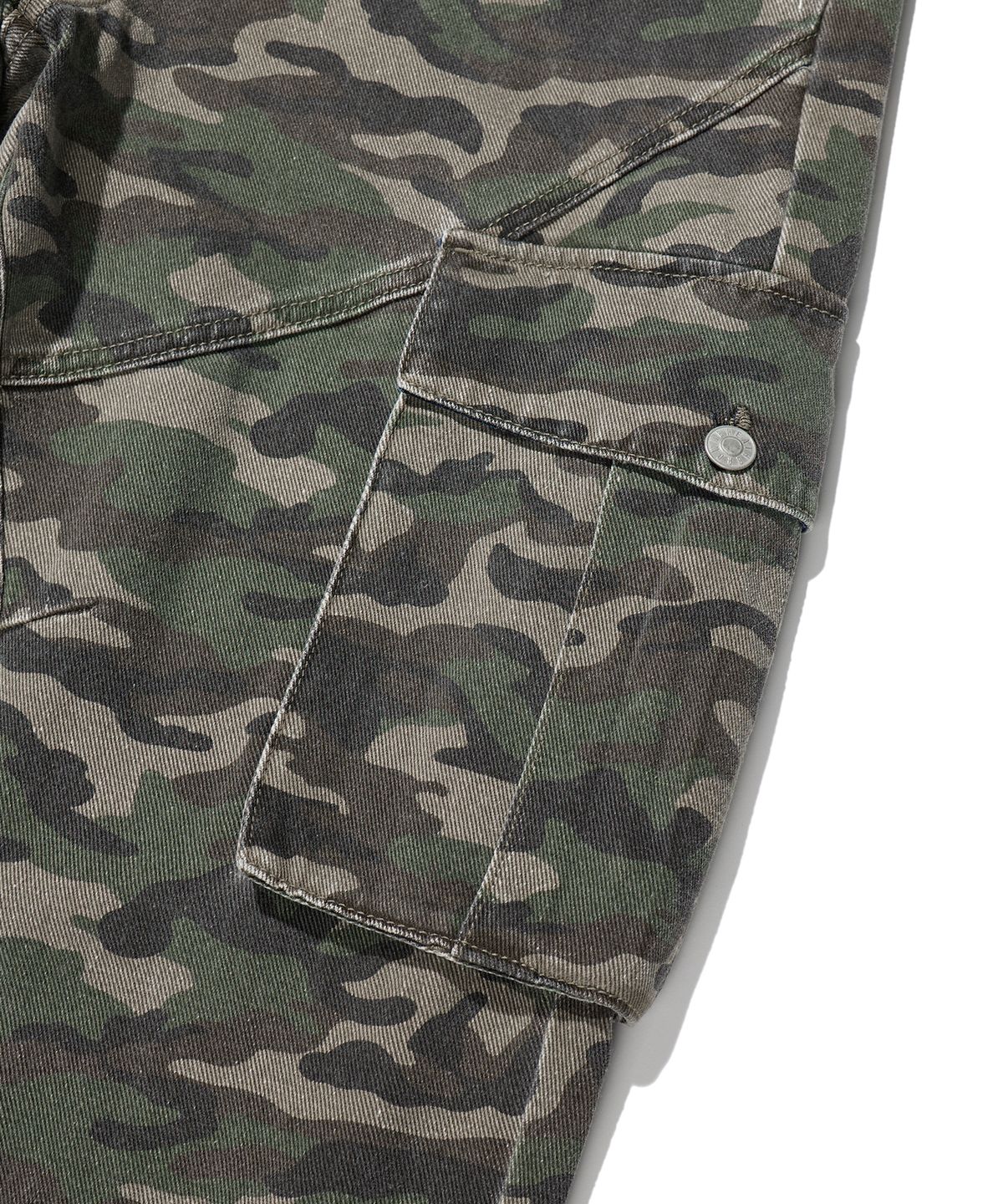 브라운브레스(BROWNBREATH) TAG BLOCK PANTS - KHAKI