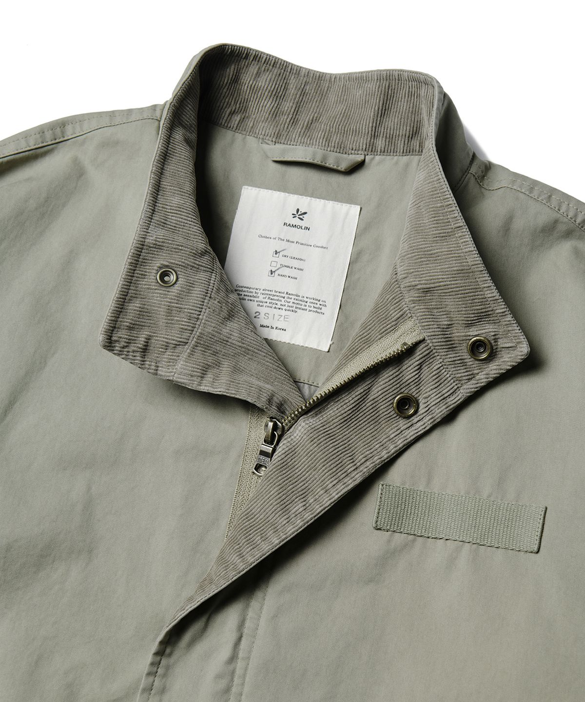 라모랭(RAMOLIN) M65 Patrol Jacket Wear Khaki