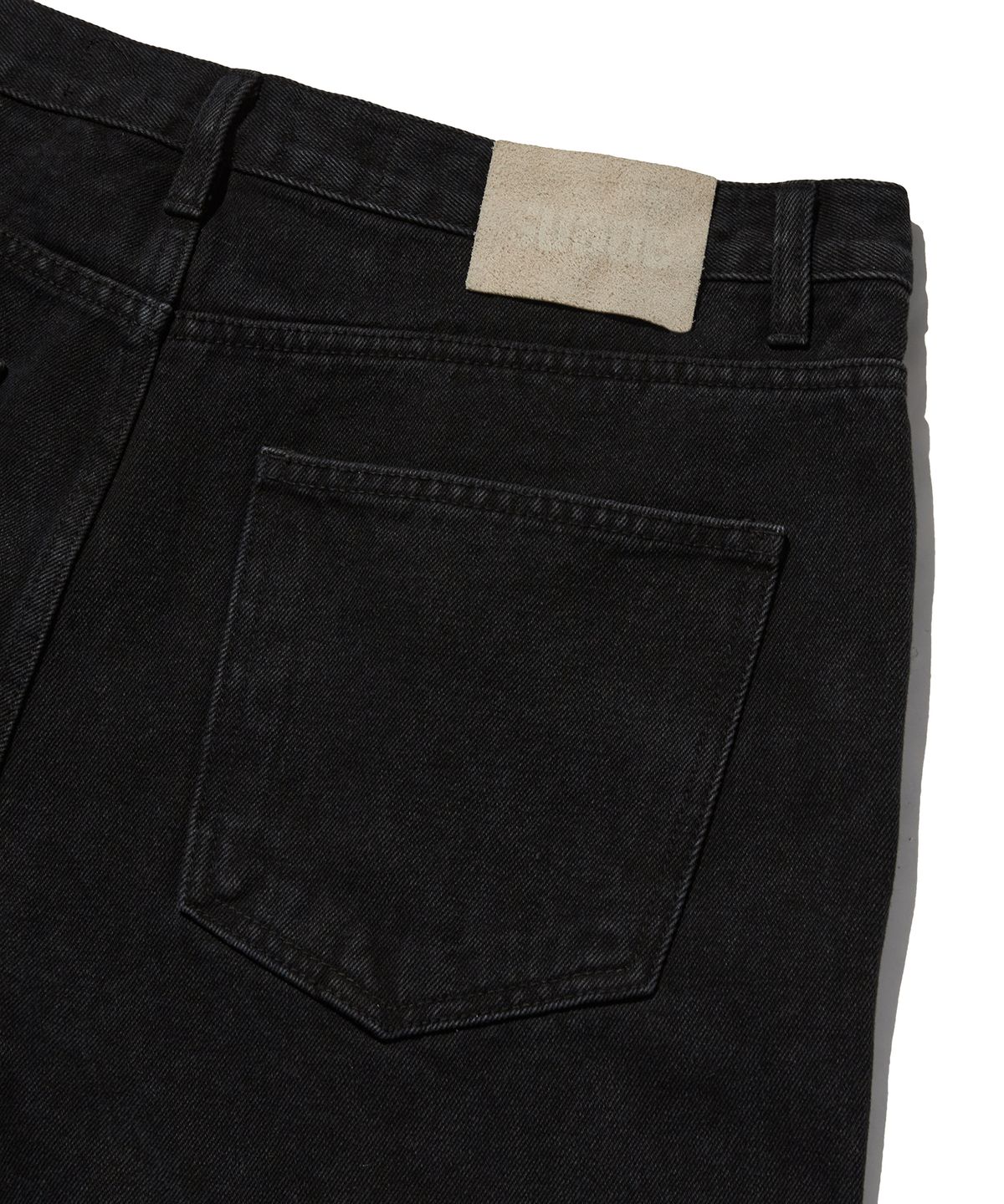 스웨이드(SUADE) BAGGY DENIM [BLACK]