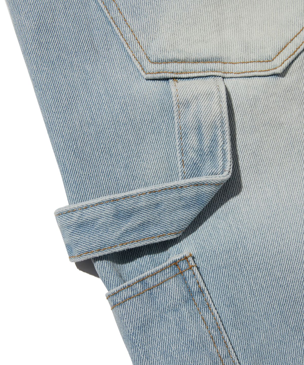 스웨이드(SUADE) DAMAGED DOUBLE KNEE PANTS [LIGHT BLUE]