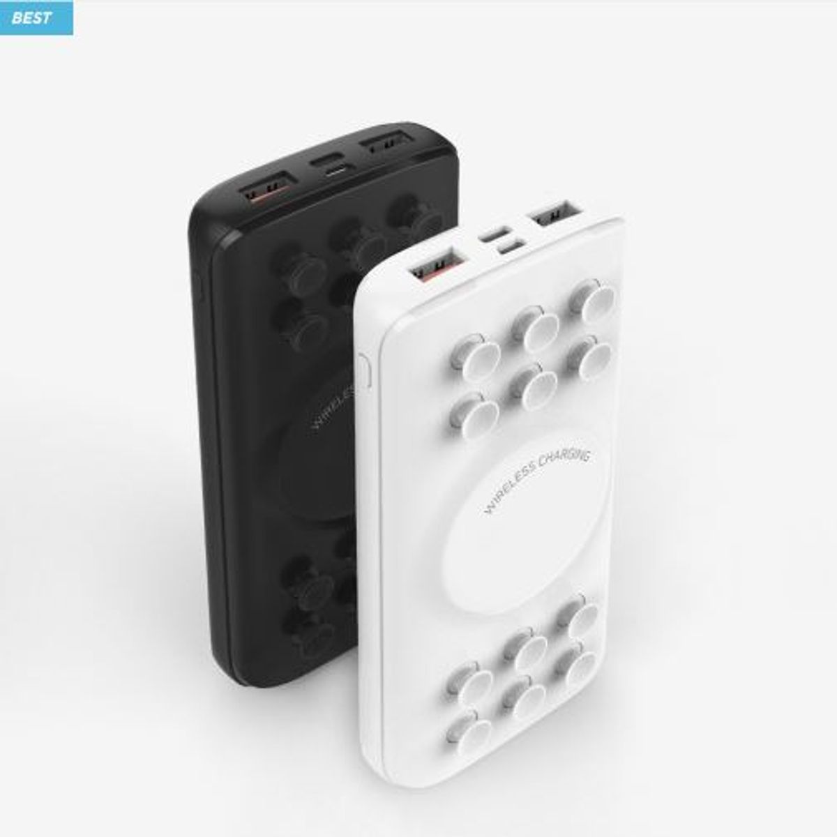 쿨린(COOLEAN) 흡착식 무선 고속충전 보조배터리 10000mAh CL300