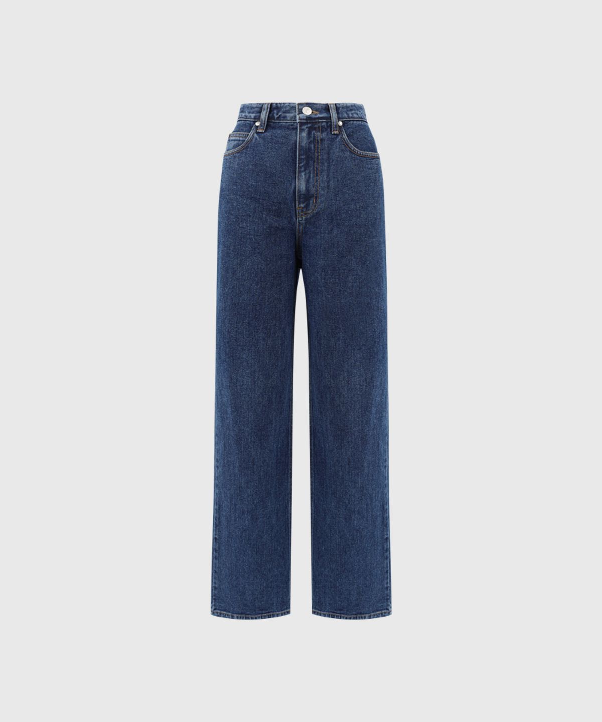 룩캐스트(LOOKAST) 아델 데님 와이드 팬츠_블루 / ADELE DENIM WIDE PANTS_BLUE