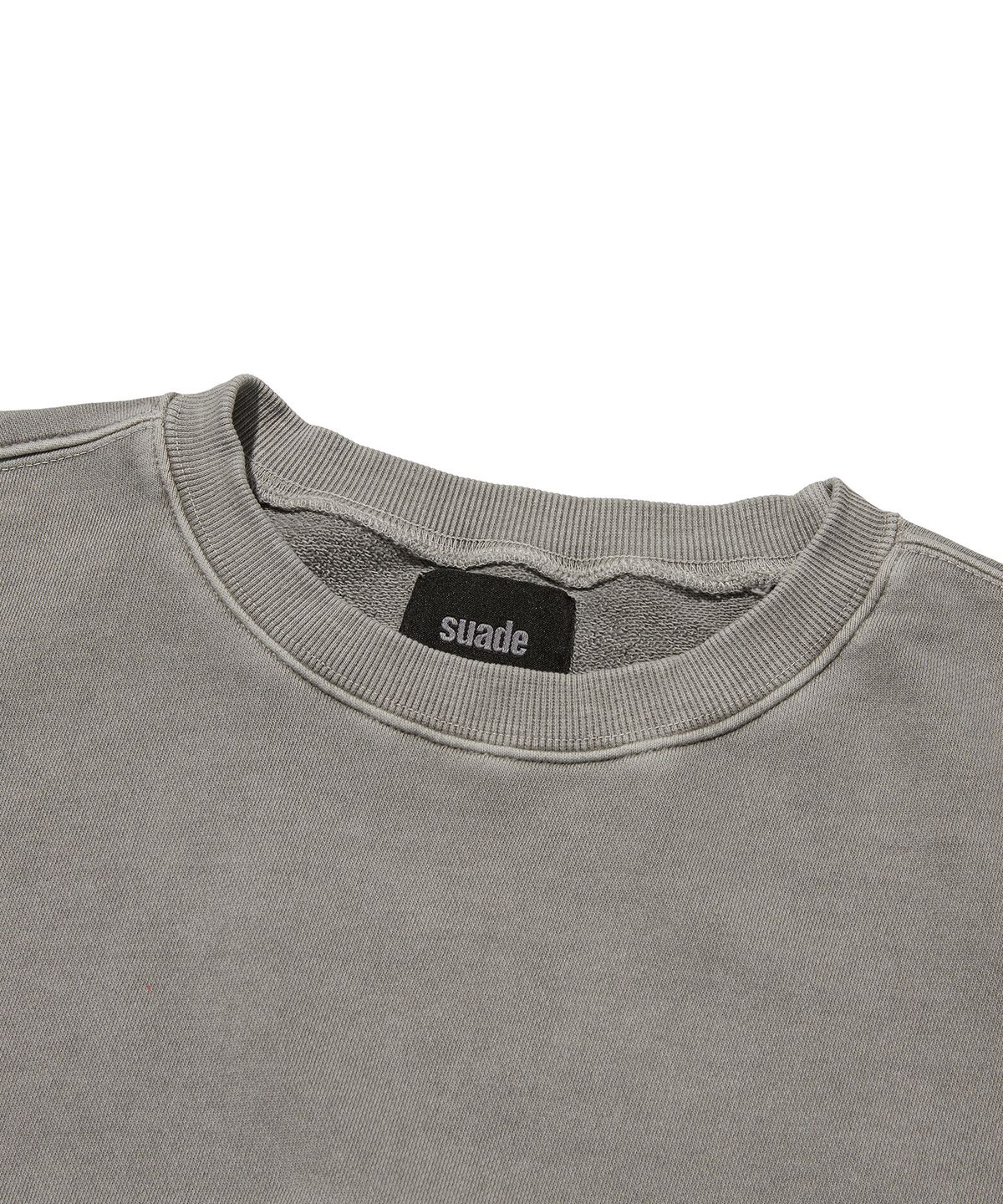 스웨이드(SUADE) SAFETY CREWNECK [PIGMENT GRAY]