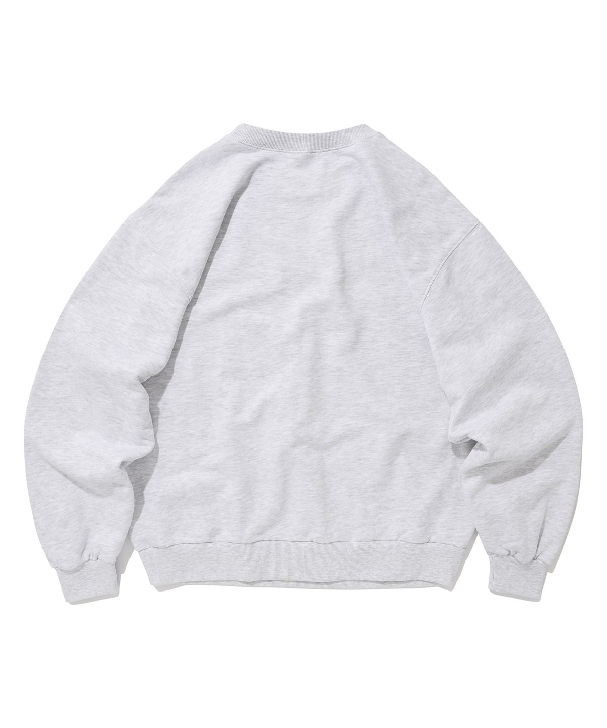 스웨이드(SUADE) SAFETY CREWNECK [MELANGE GRAY]