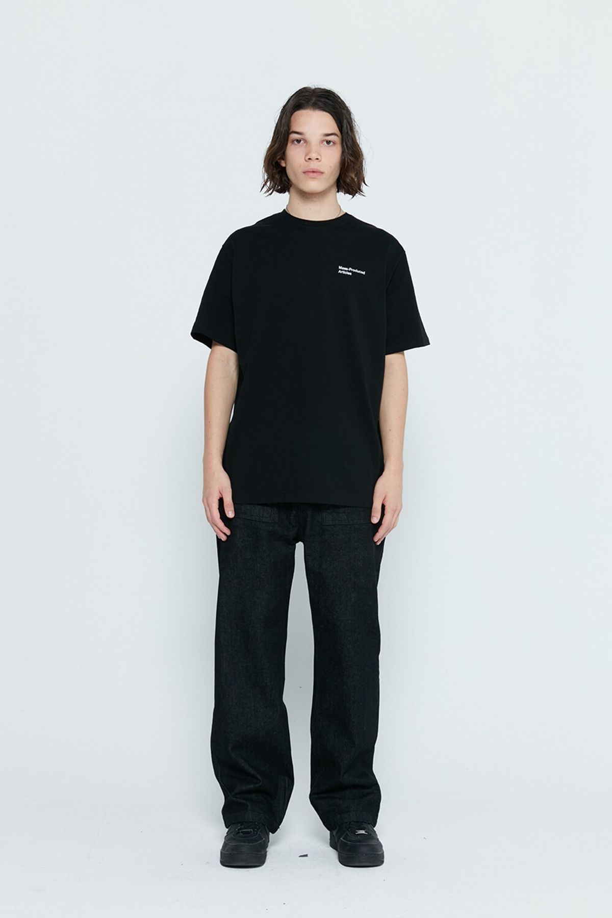 플라스틱프로덕트(PLASTICPRODUCT) MPa T-SHIRT (BLACK)