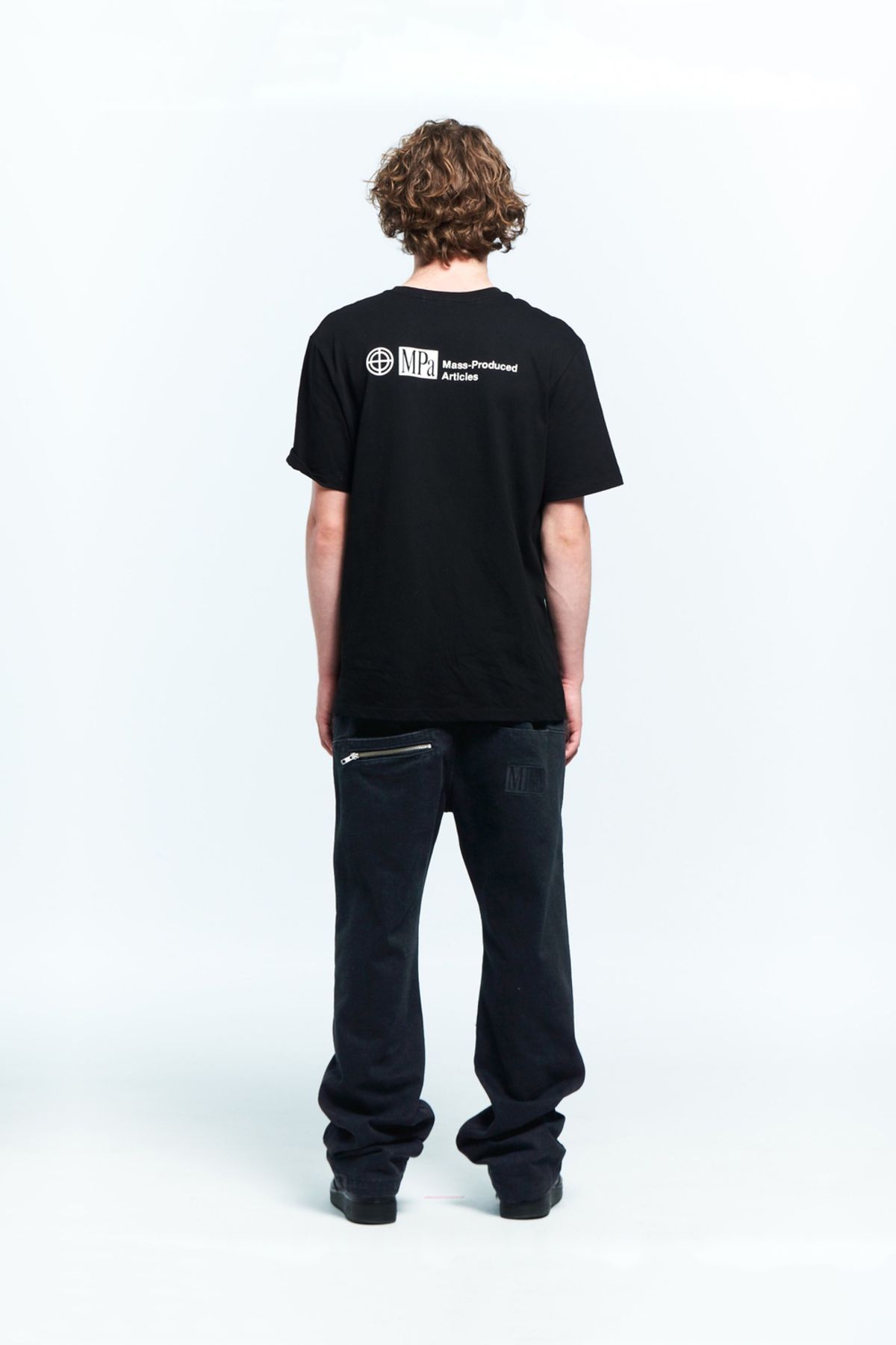 플라스틱프로덕트(PLASTICPRODUCT) MPa T-SHIRT (BLACK)